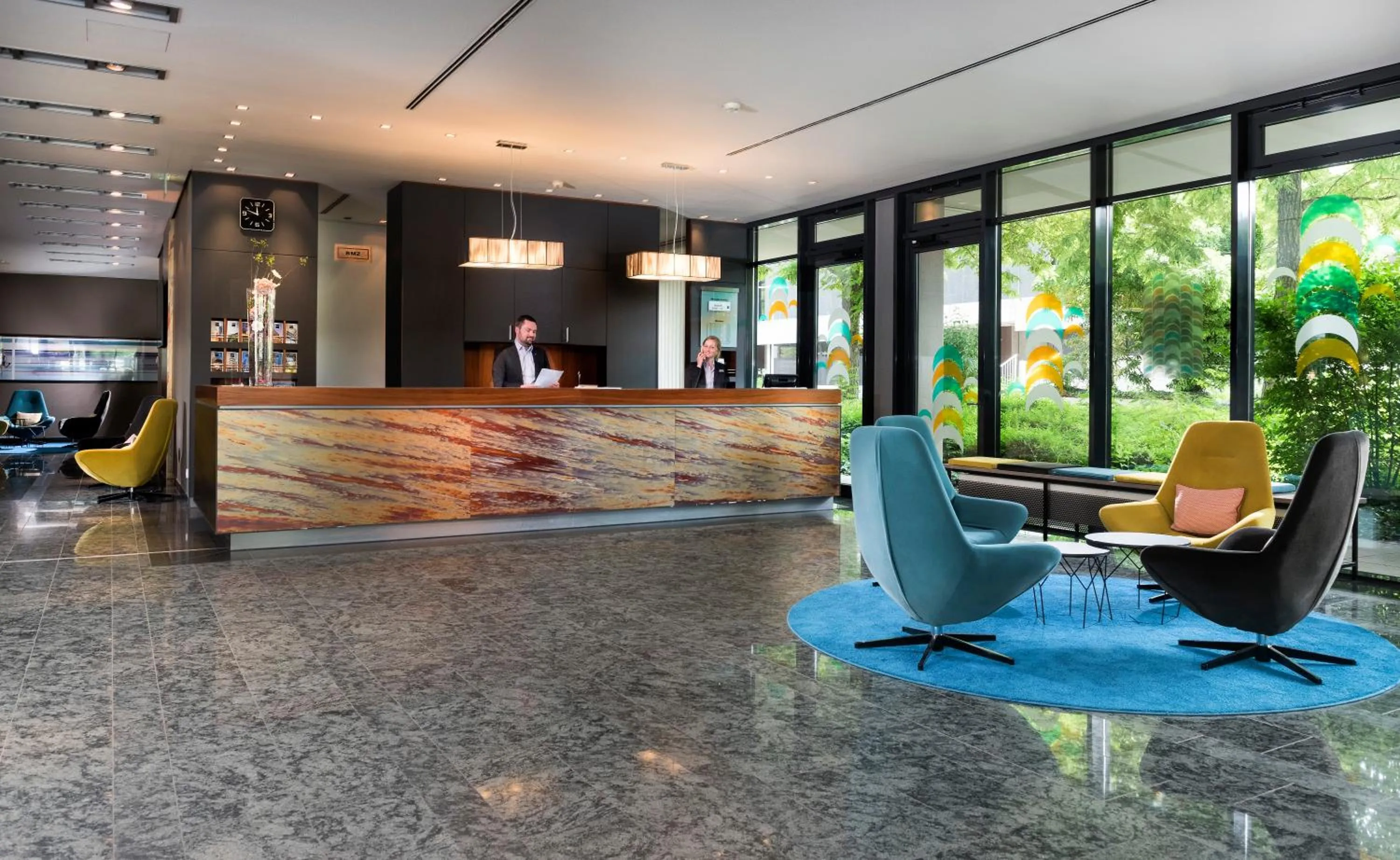 Lobby or reception in Dorint An der Kongresshalle Augsburg