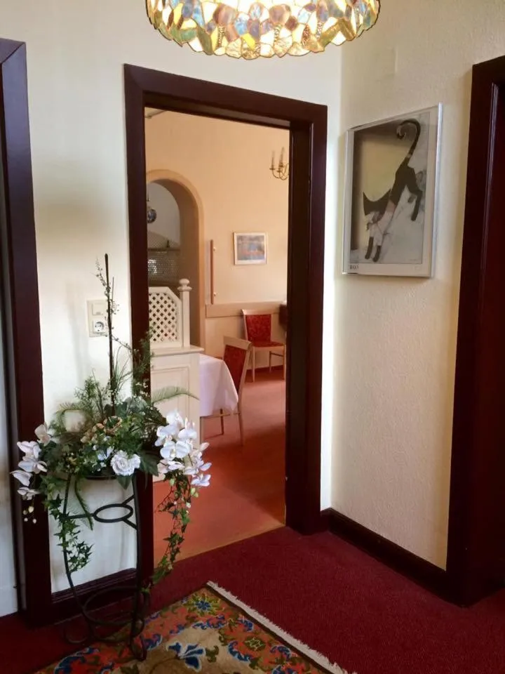 Communal lounge/ TV room, Bed in Kurvilla Fürstin Pauline