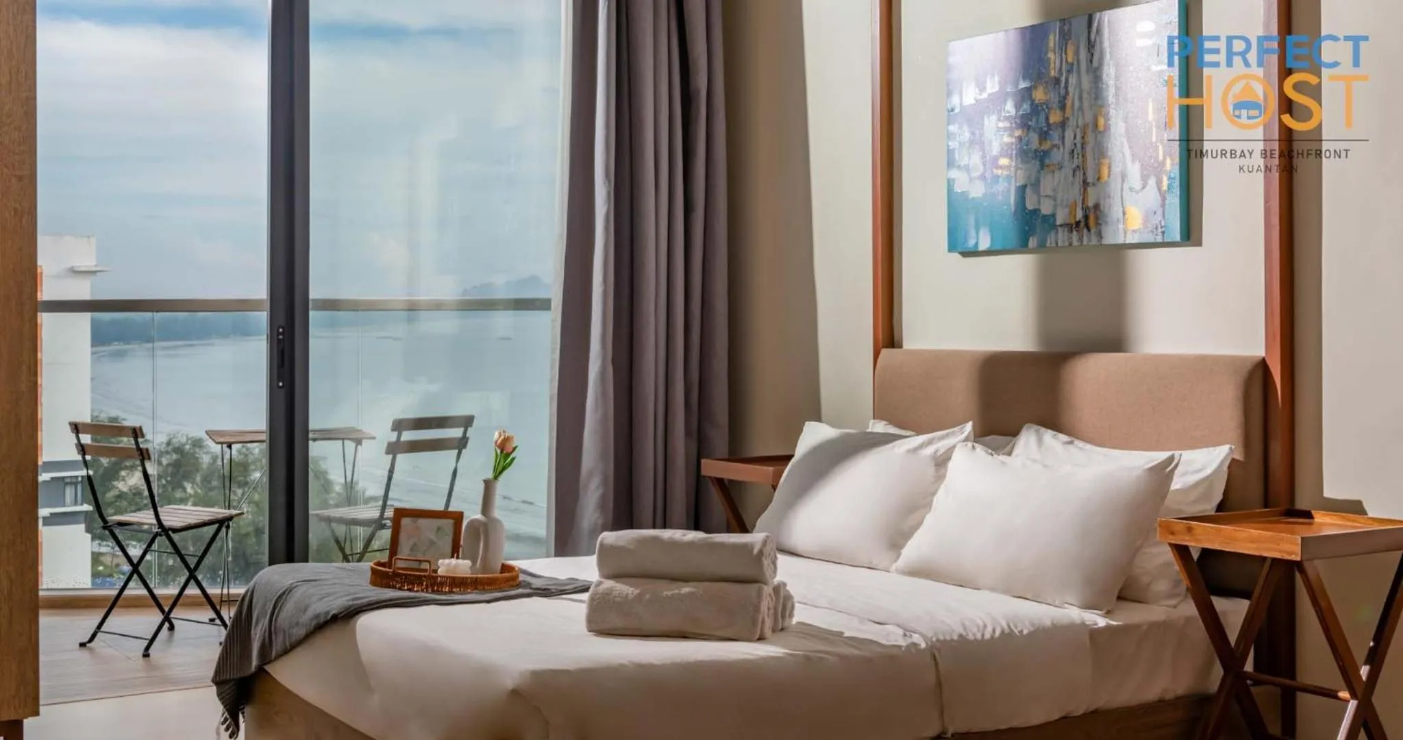 Bed in Timurbay Beachfront by Perfect Host