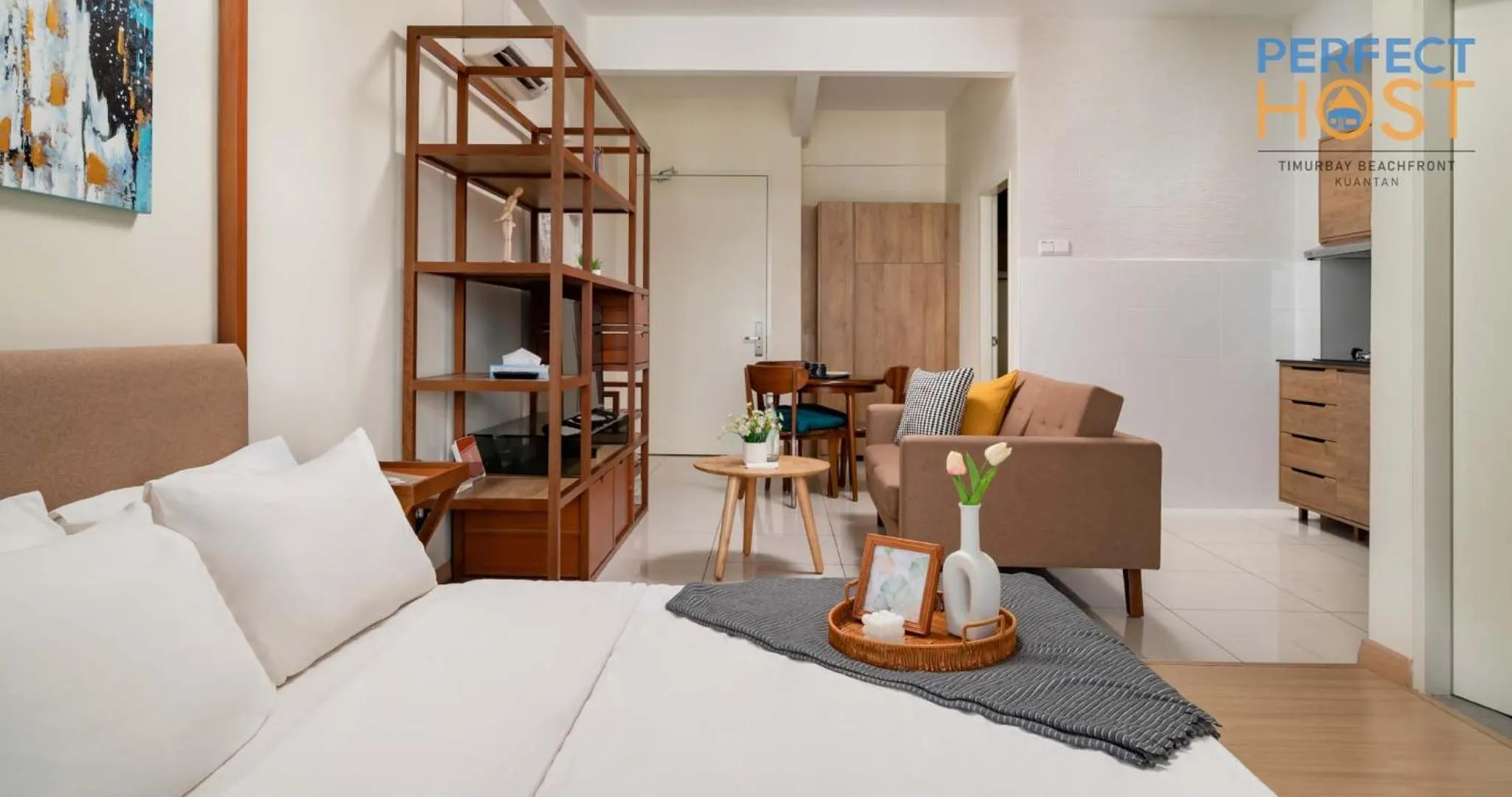 Bed in Timurbay Beachfront by Perfect Host