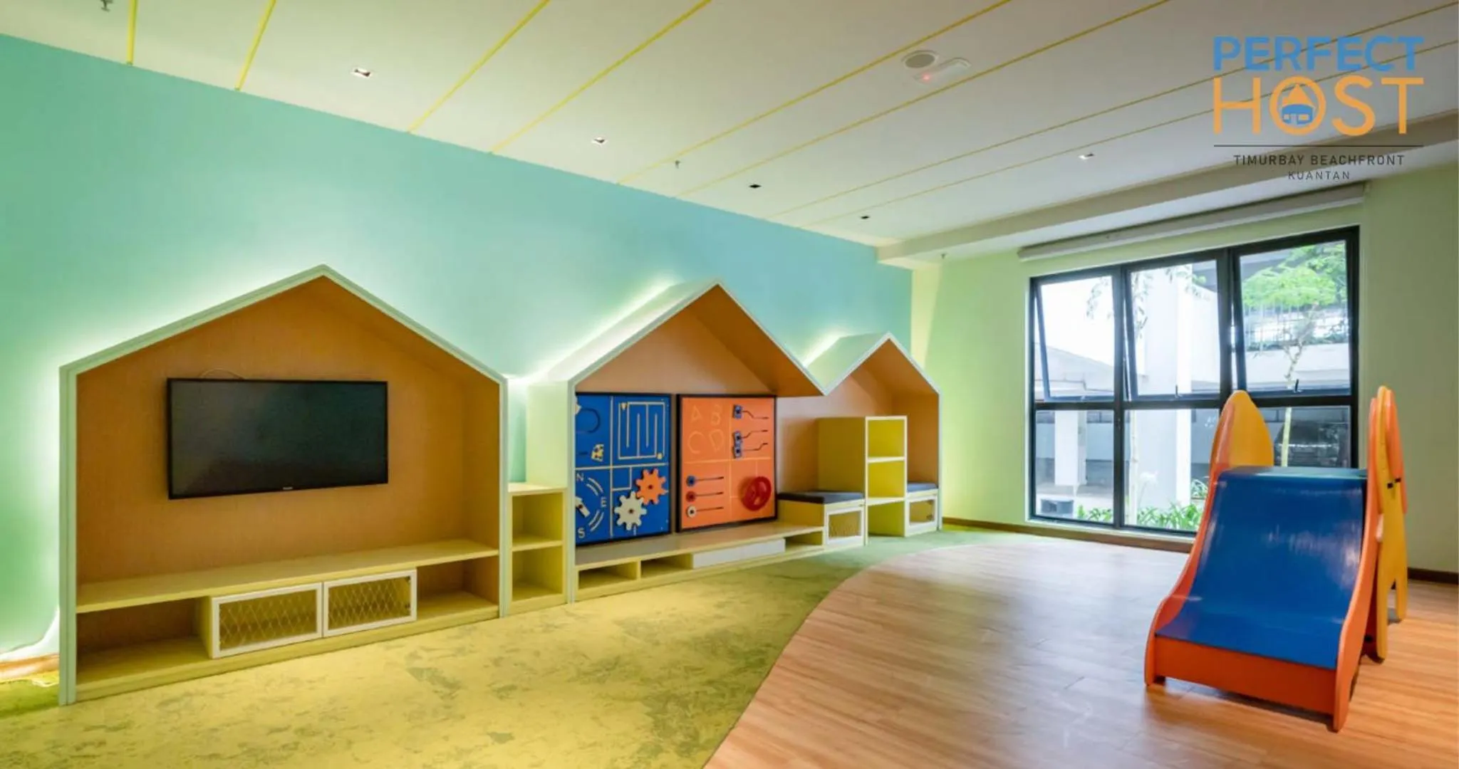 Children play ground in Timurbay Beachfront by Perfect Host