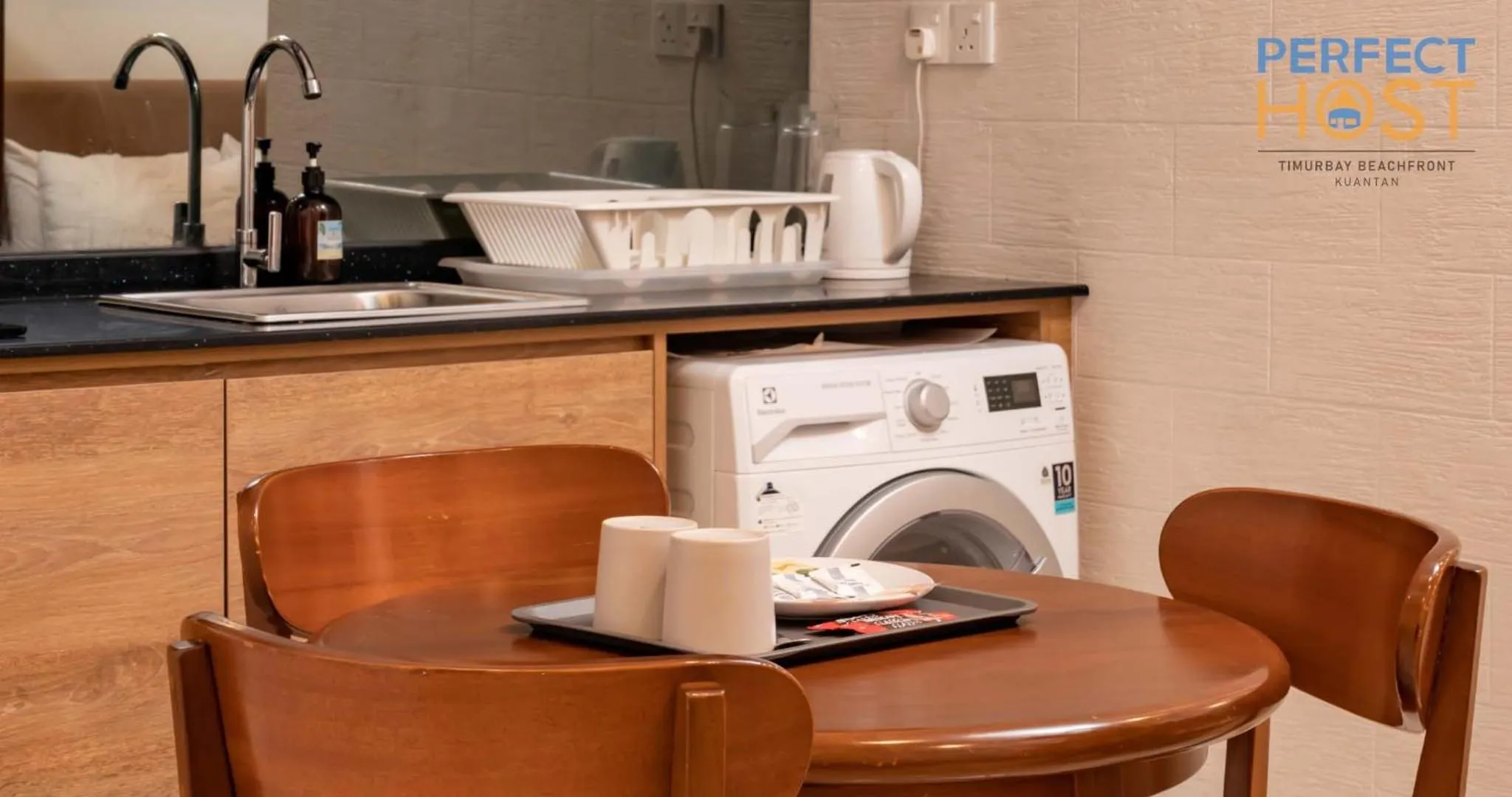 Coffee/tea facilities in Timurbay Beachfront by Perfect Host