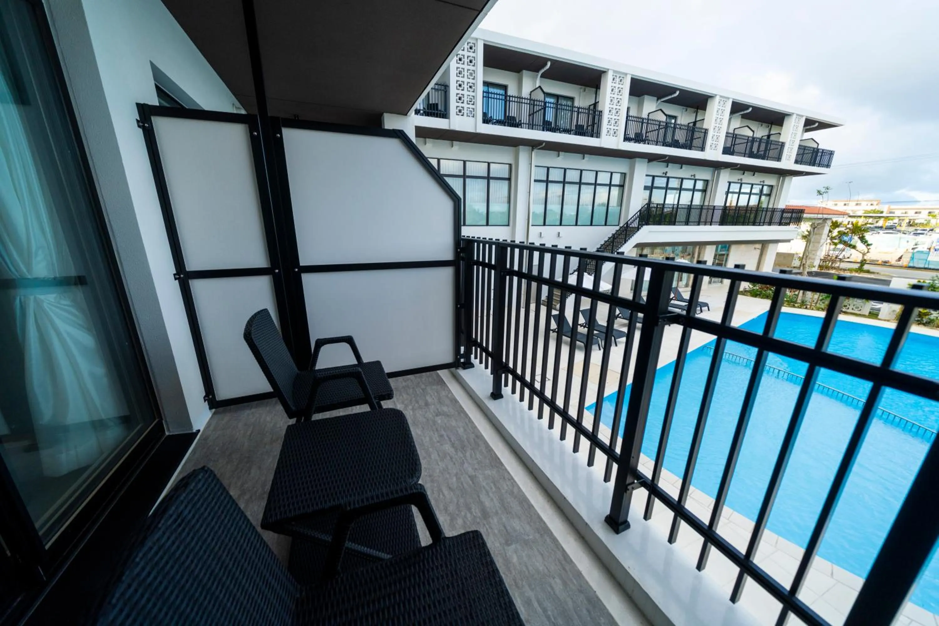 Balcony/Terrace in Hotel Torifito Miyakojima Resort