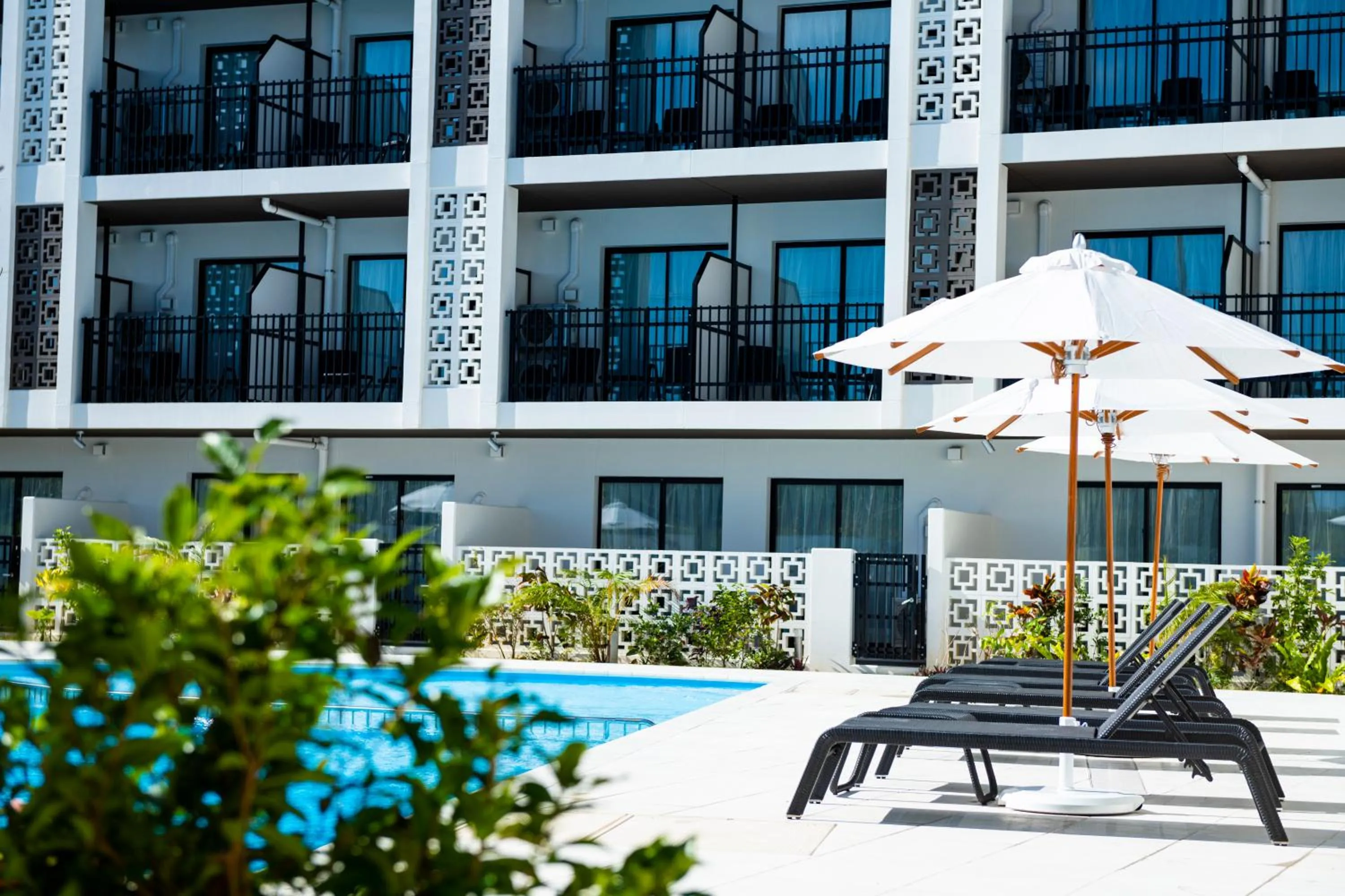 Swimming pool in Hotel Torifito Miyakojima Resort