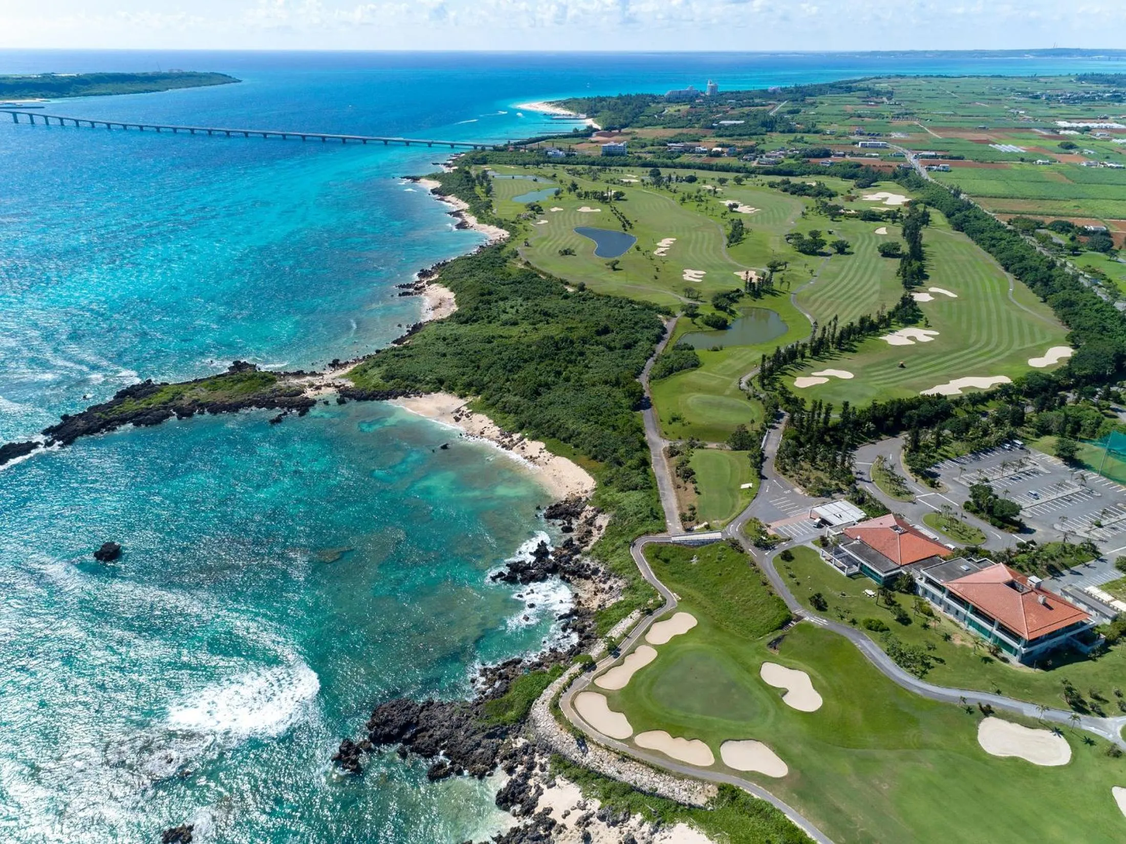 Golfcourse in Hotel Torifito Miyakojima Resort
