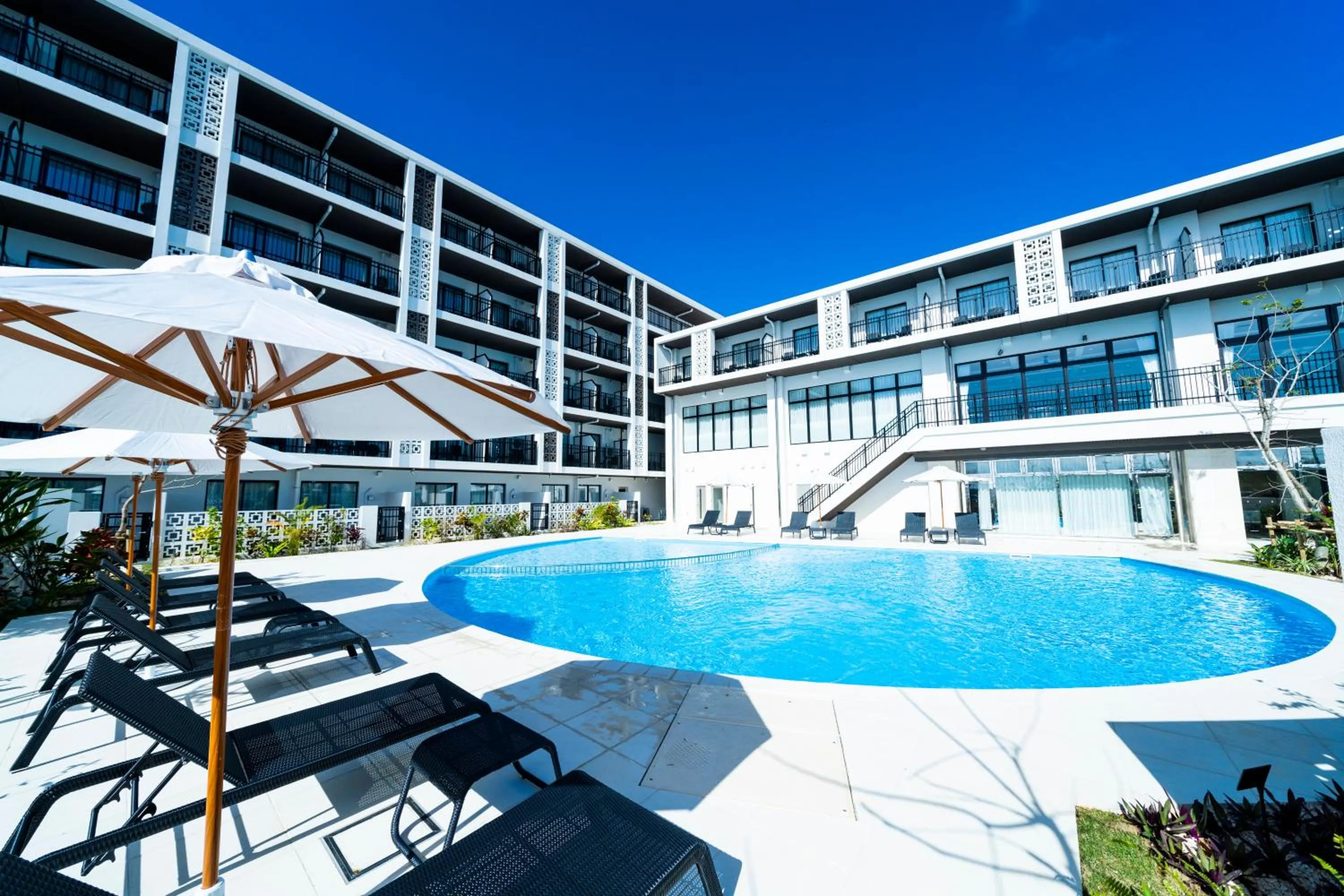 Swimming pool in Hotel Torifito Miyakojima Resort