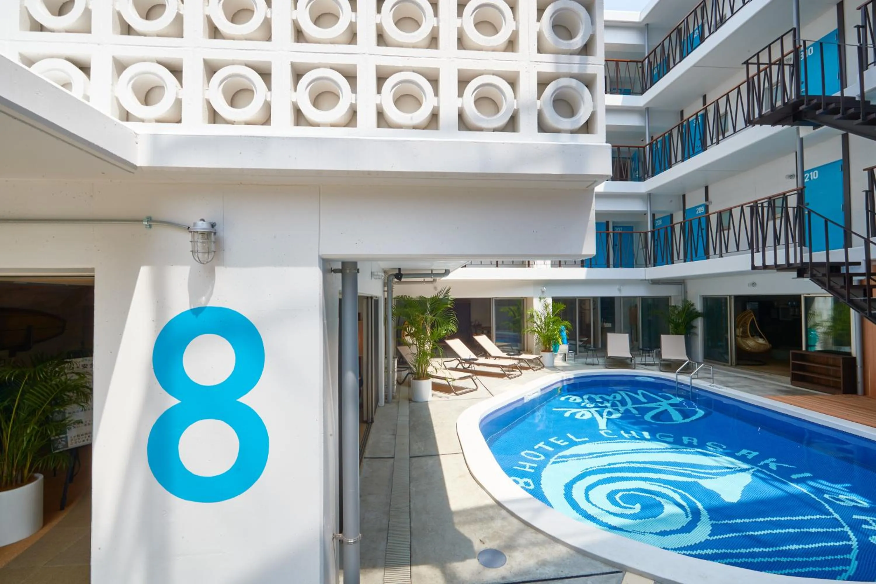 Property building in 8HOTEL Chigasaki