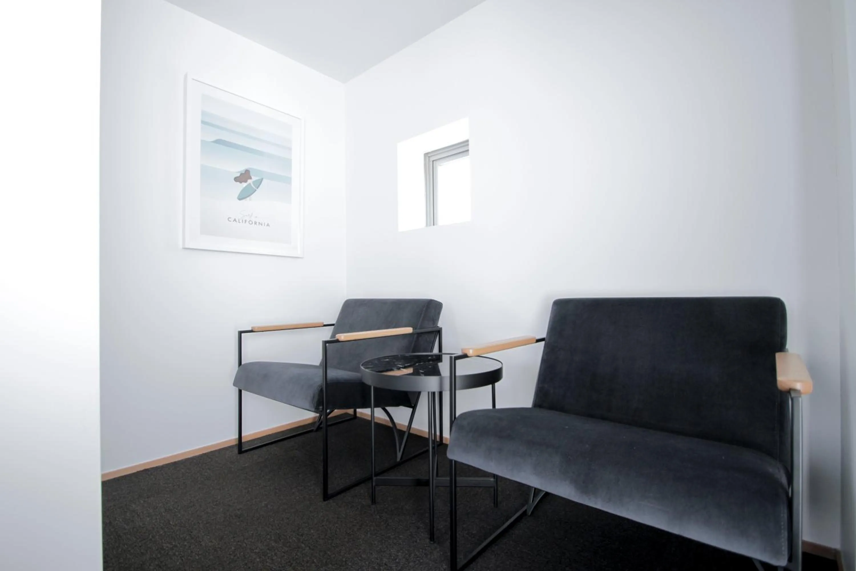 Living room in 8HOTEL Chigasaki