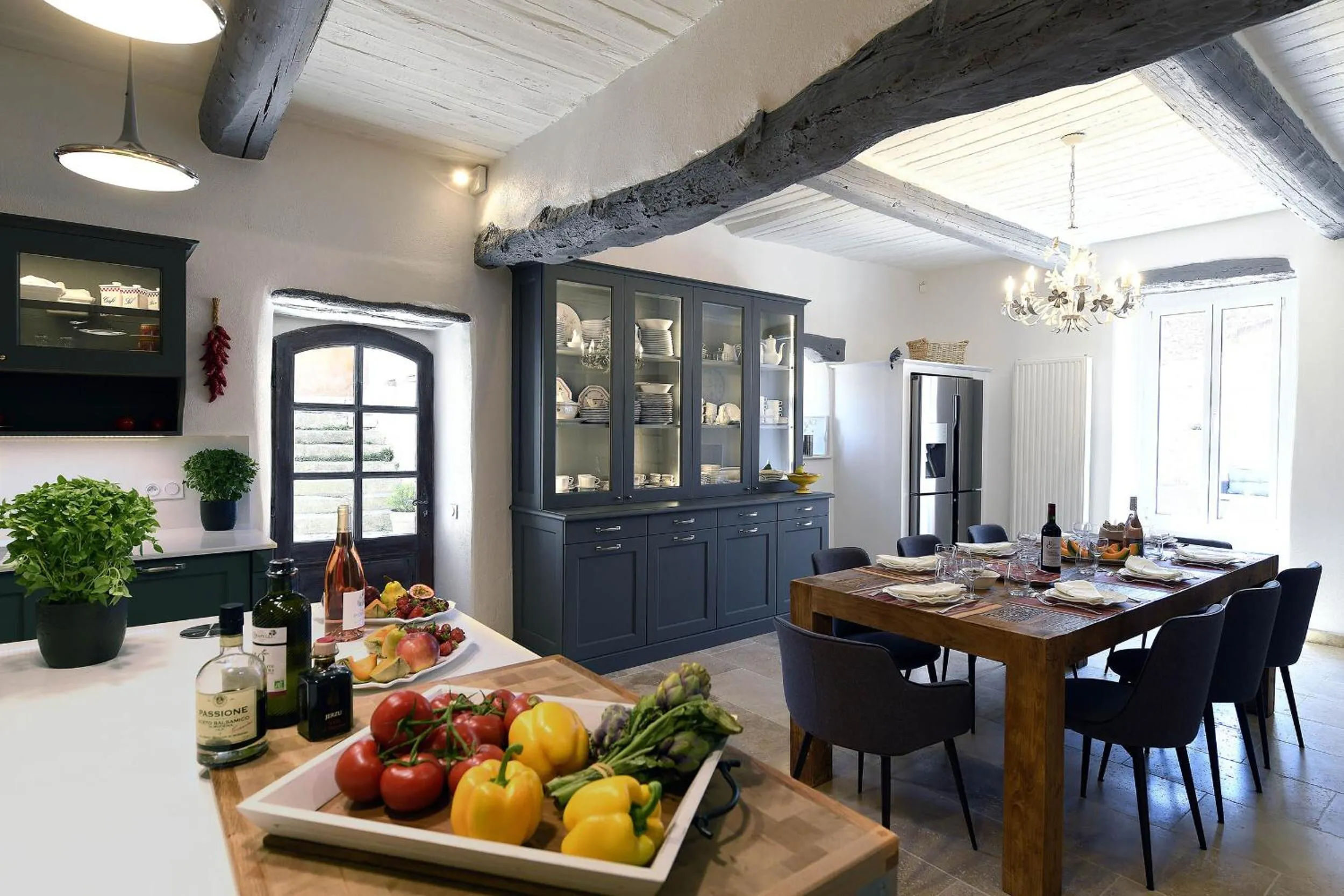Kitchen or kitchenette in Bastide des Demoiselles