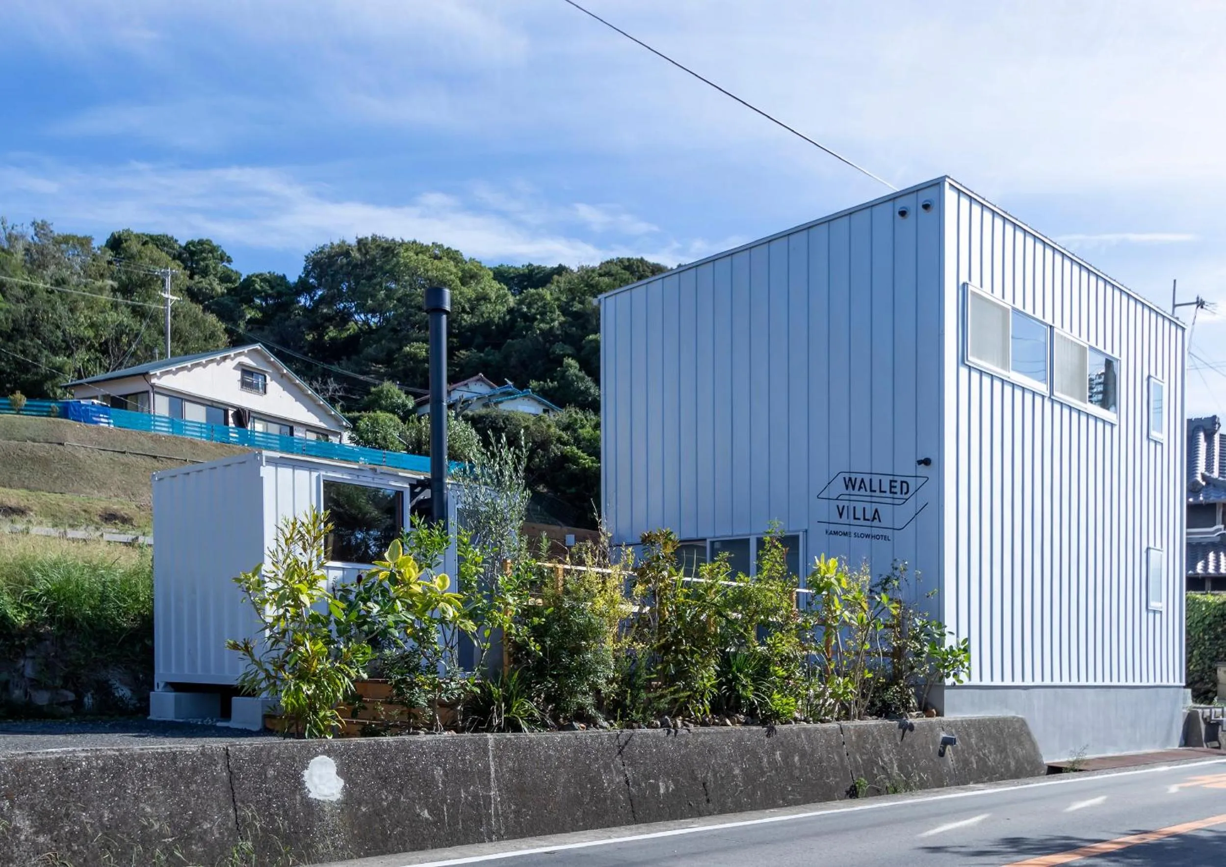 Facade/entrance in KAMOME SLOW HOTEL