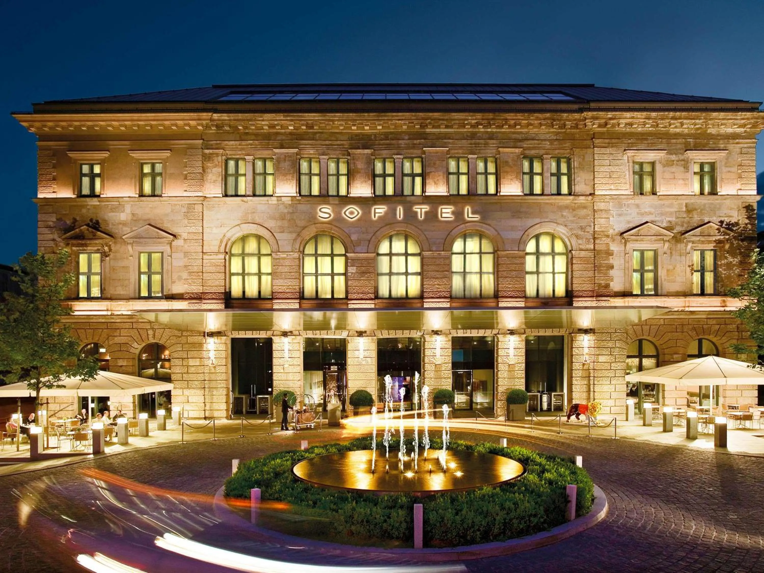 Property building in Sofitel Munich Bayerpost