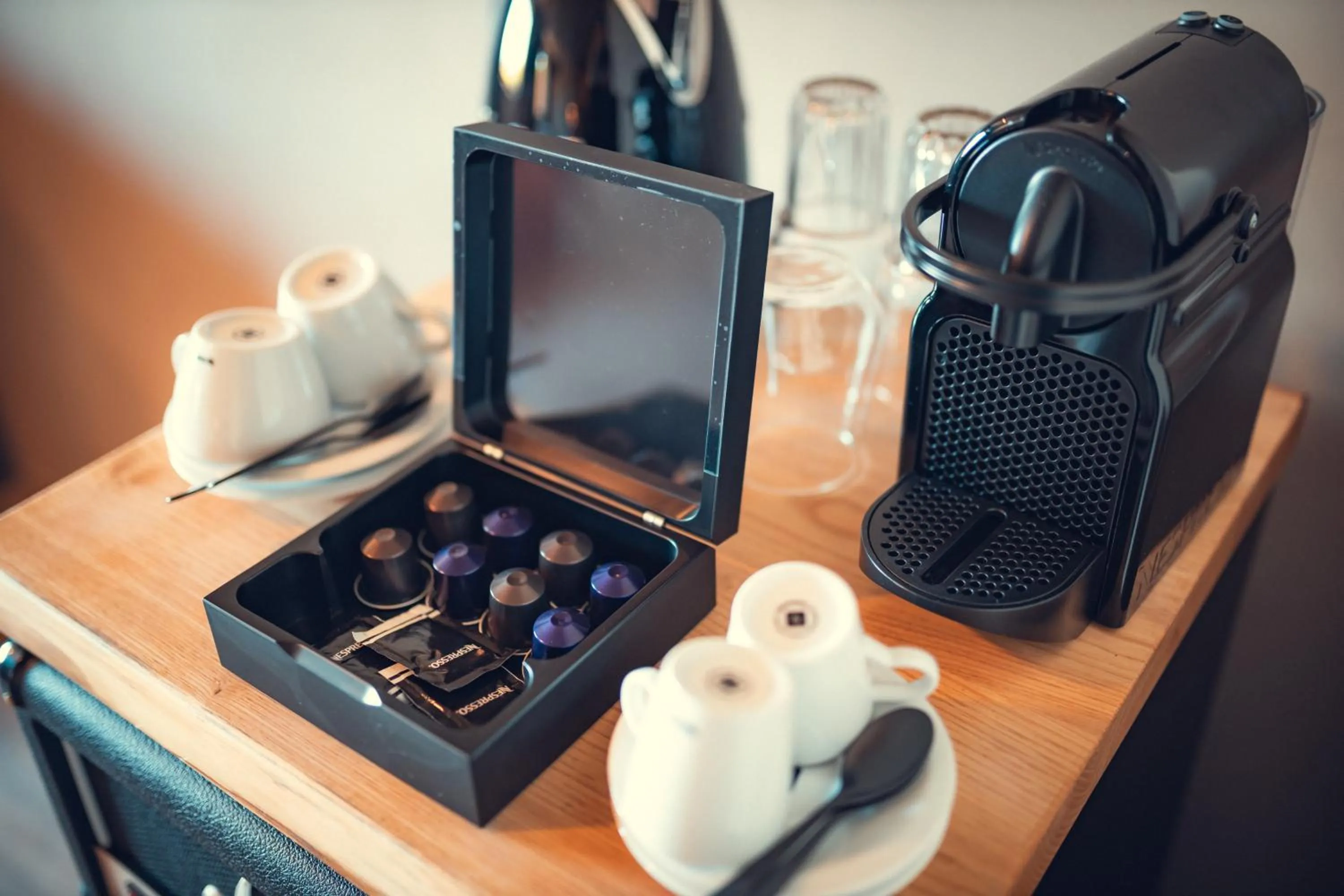 Coffee/tea facilities in Charm Nature