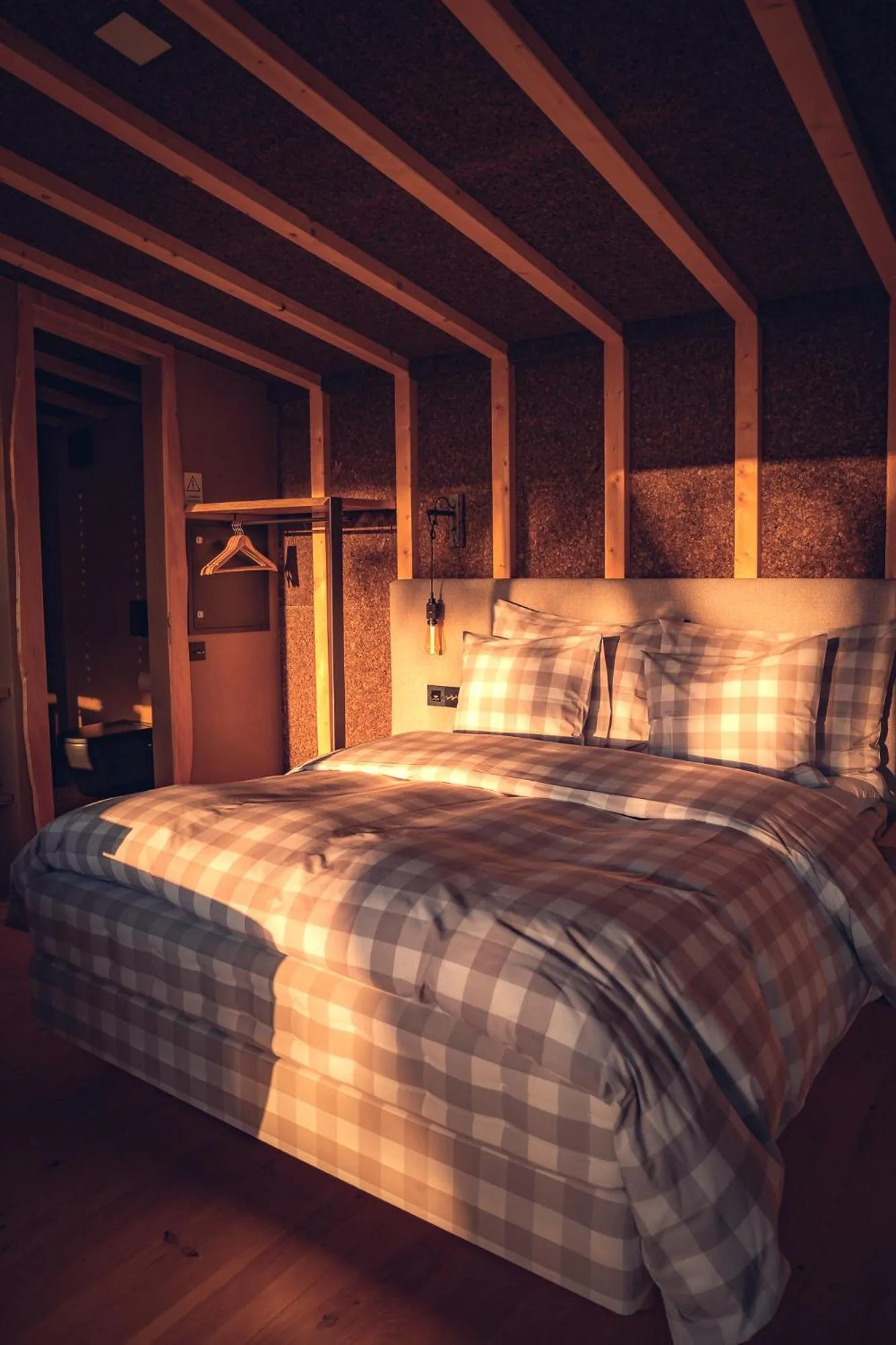 Bedroom, Bed in Charm Nature