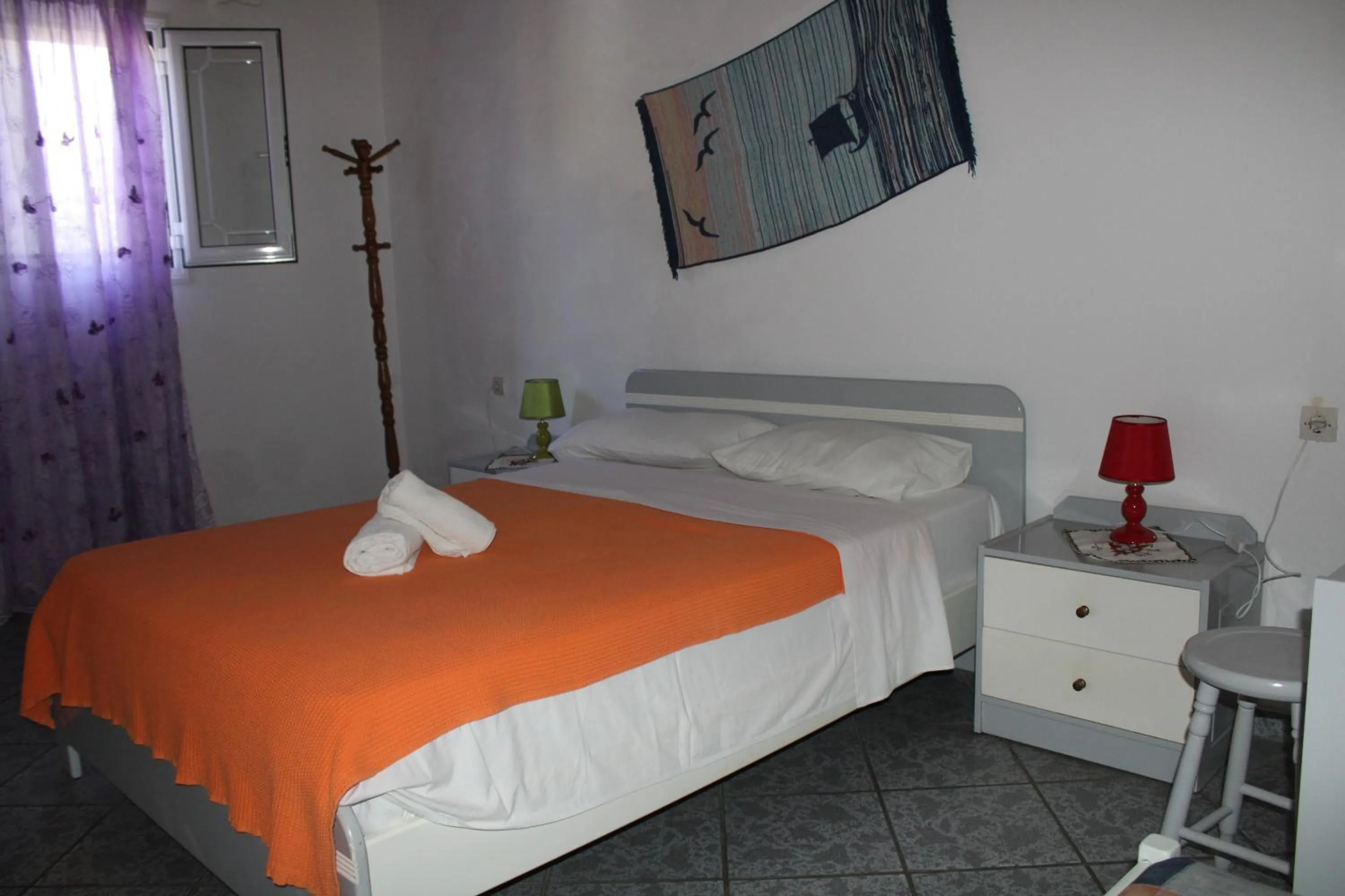 Bed in Anastasia Apartments