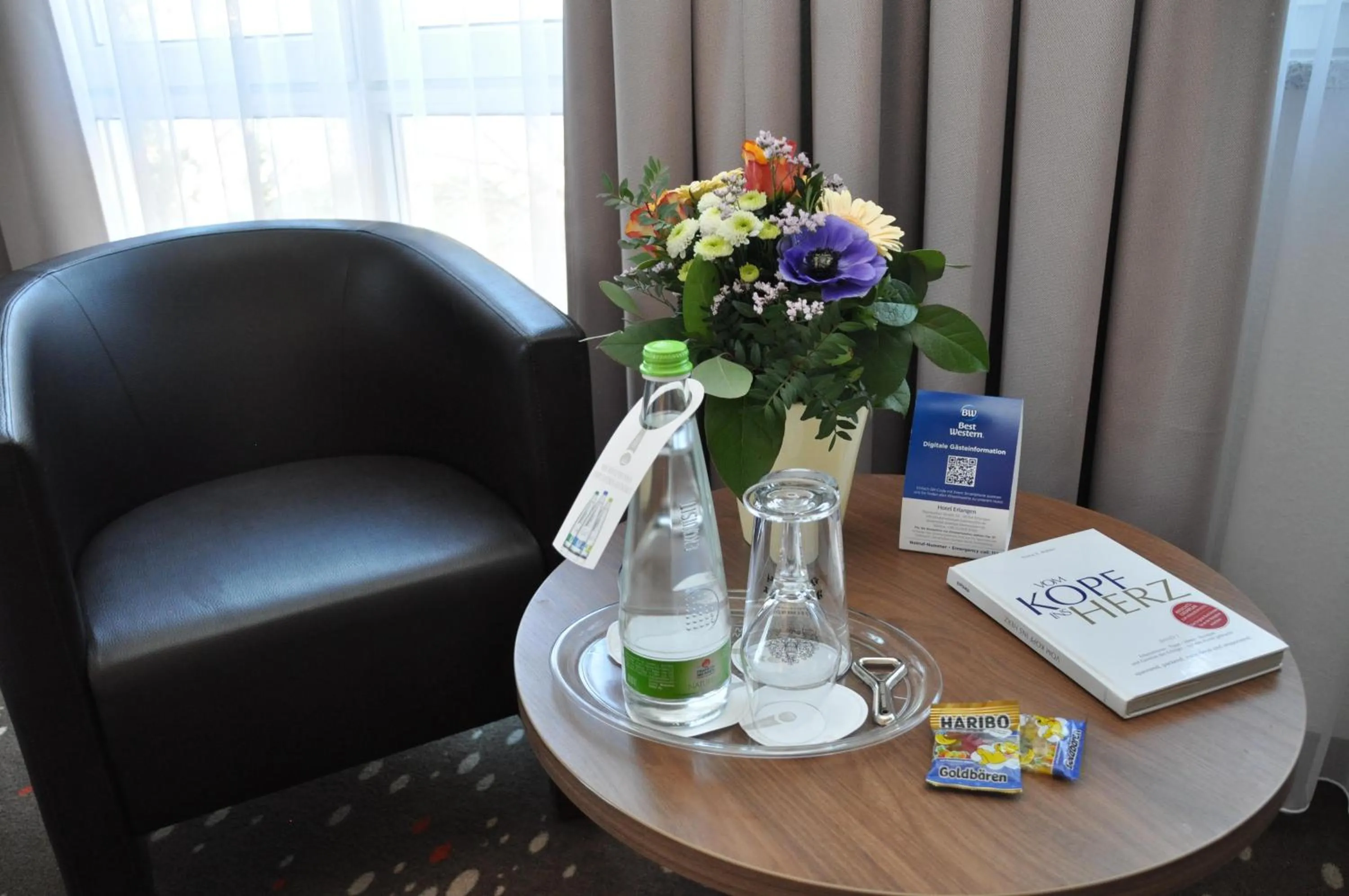 Seating area in Best Western Hotel Erlangen