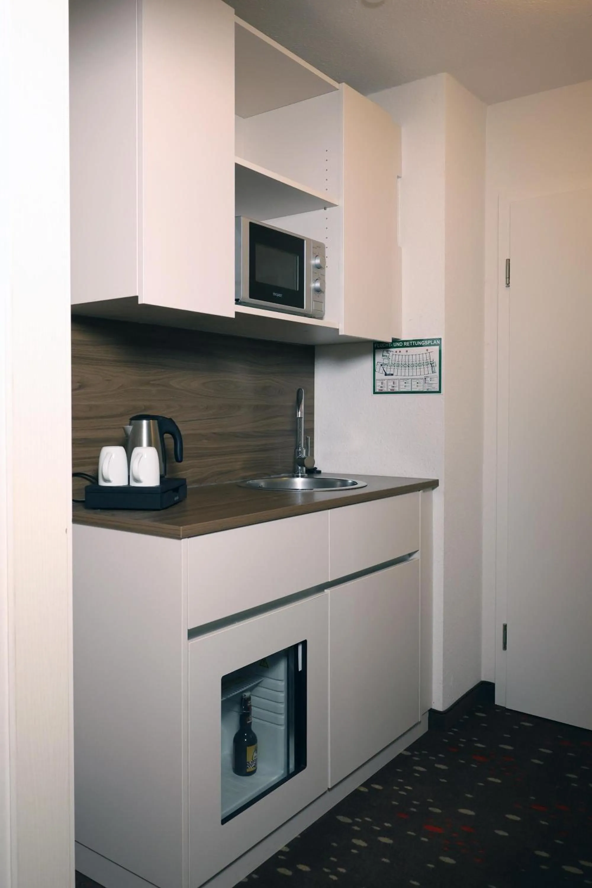 Kitchen or kitchenette in Best Western Hotel Erlangen