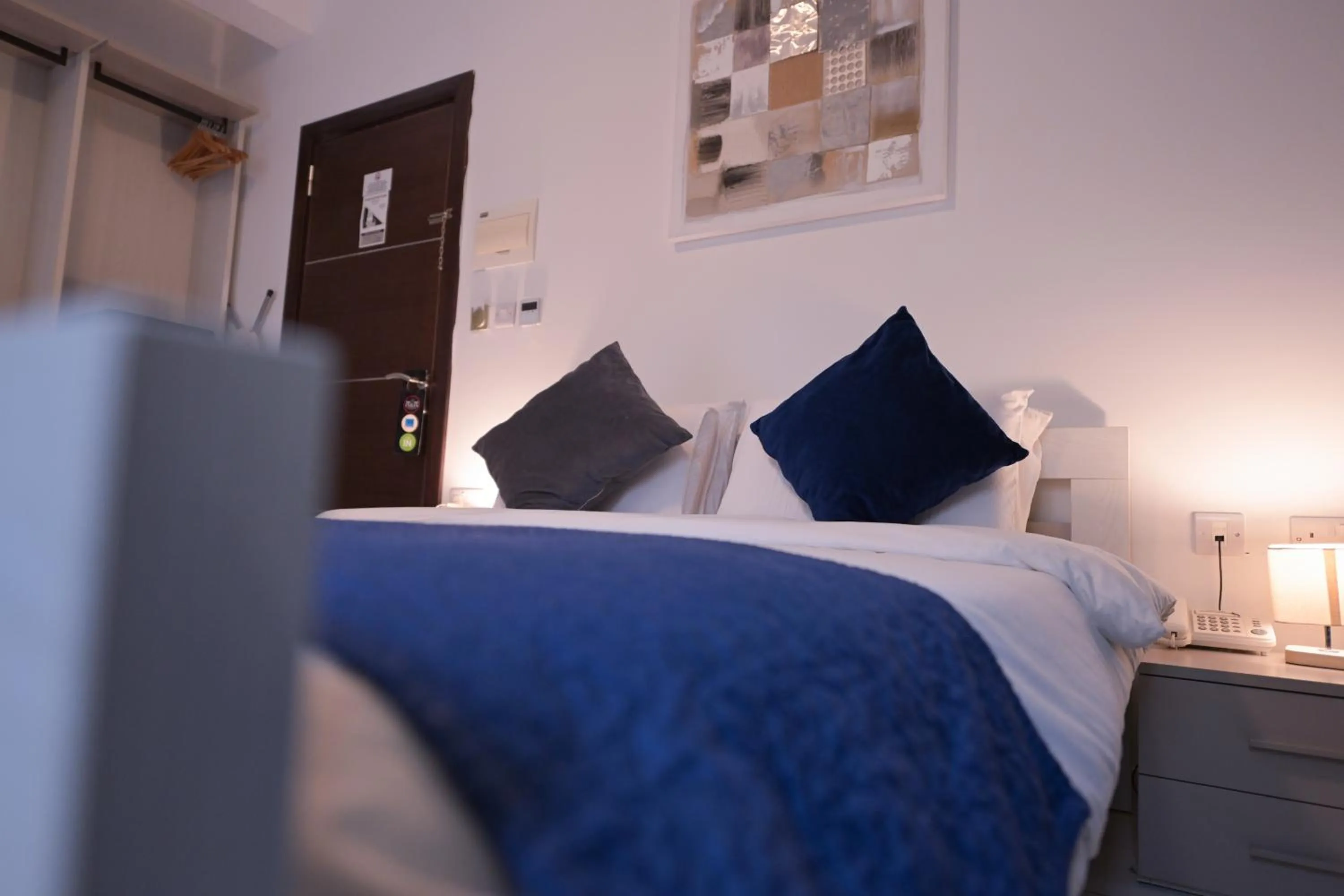 Bed in The Exiles Hotel