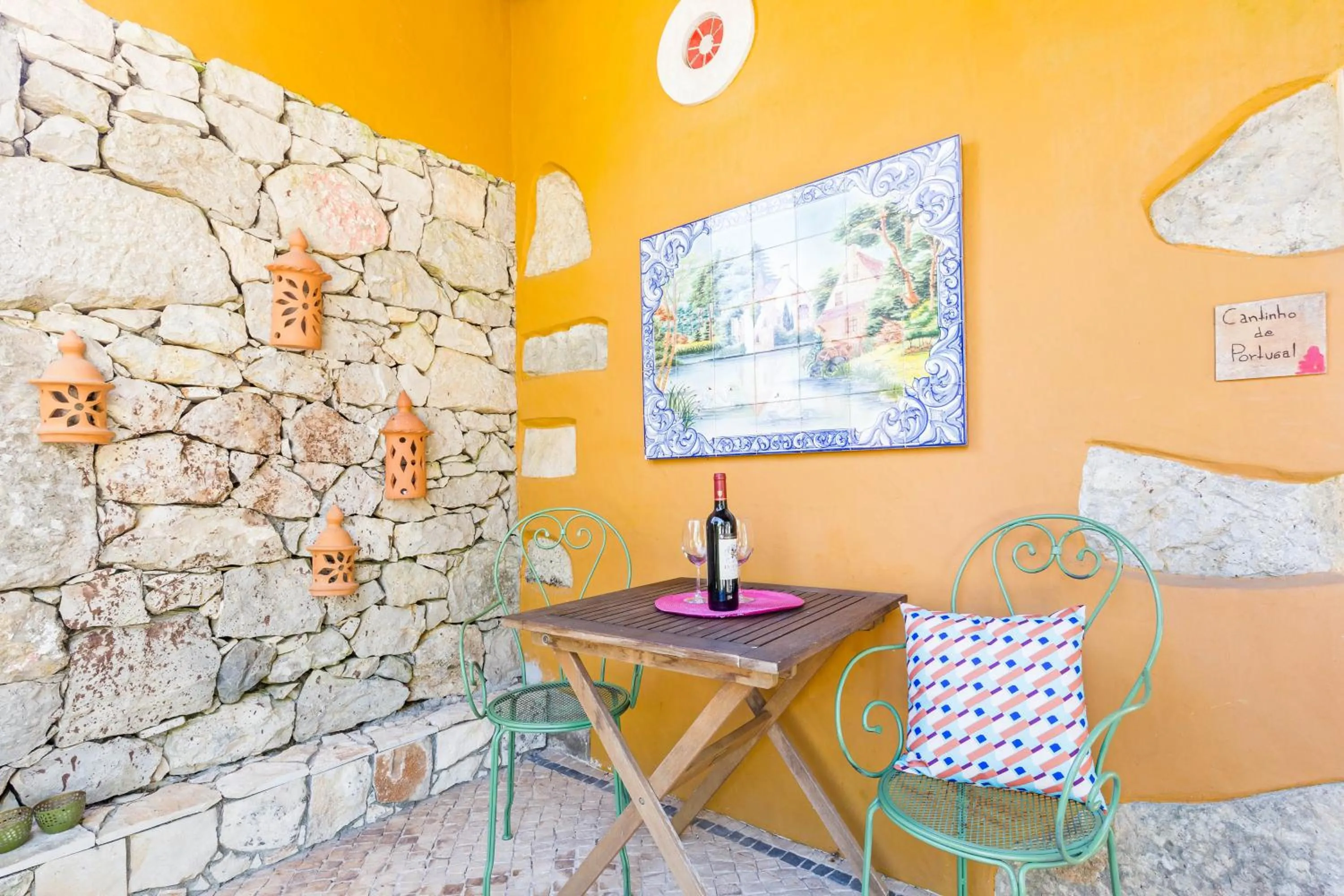 Garden in Refúgio das Artes Guesthouse