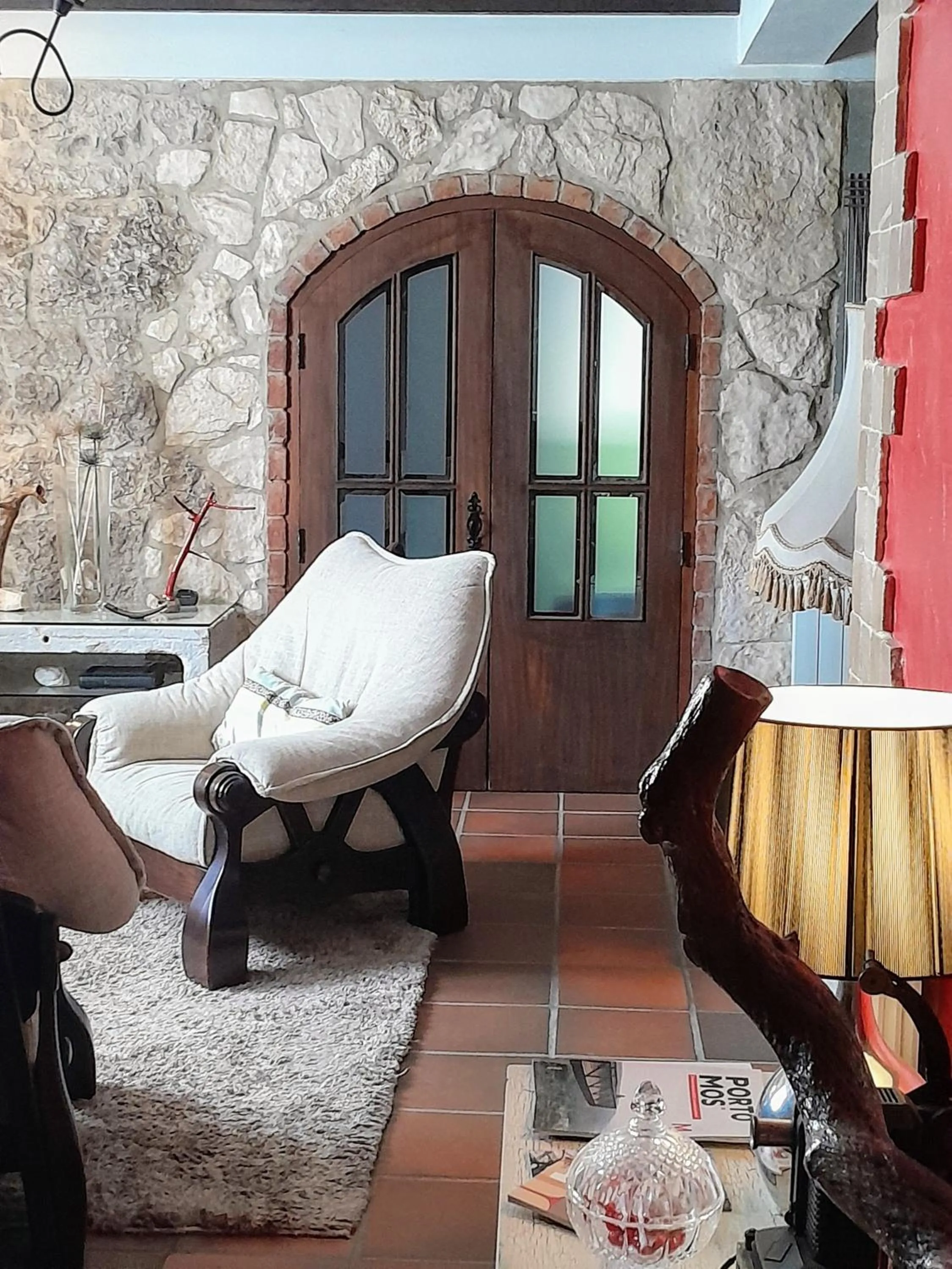 Living room in Refúgio das Artes Guesthouse