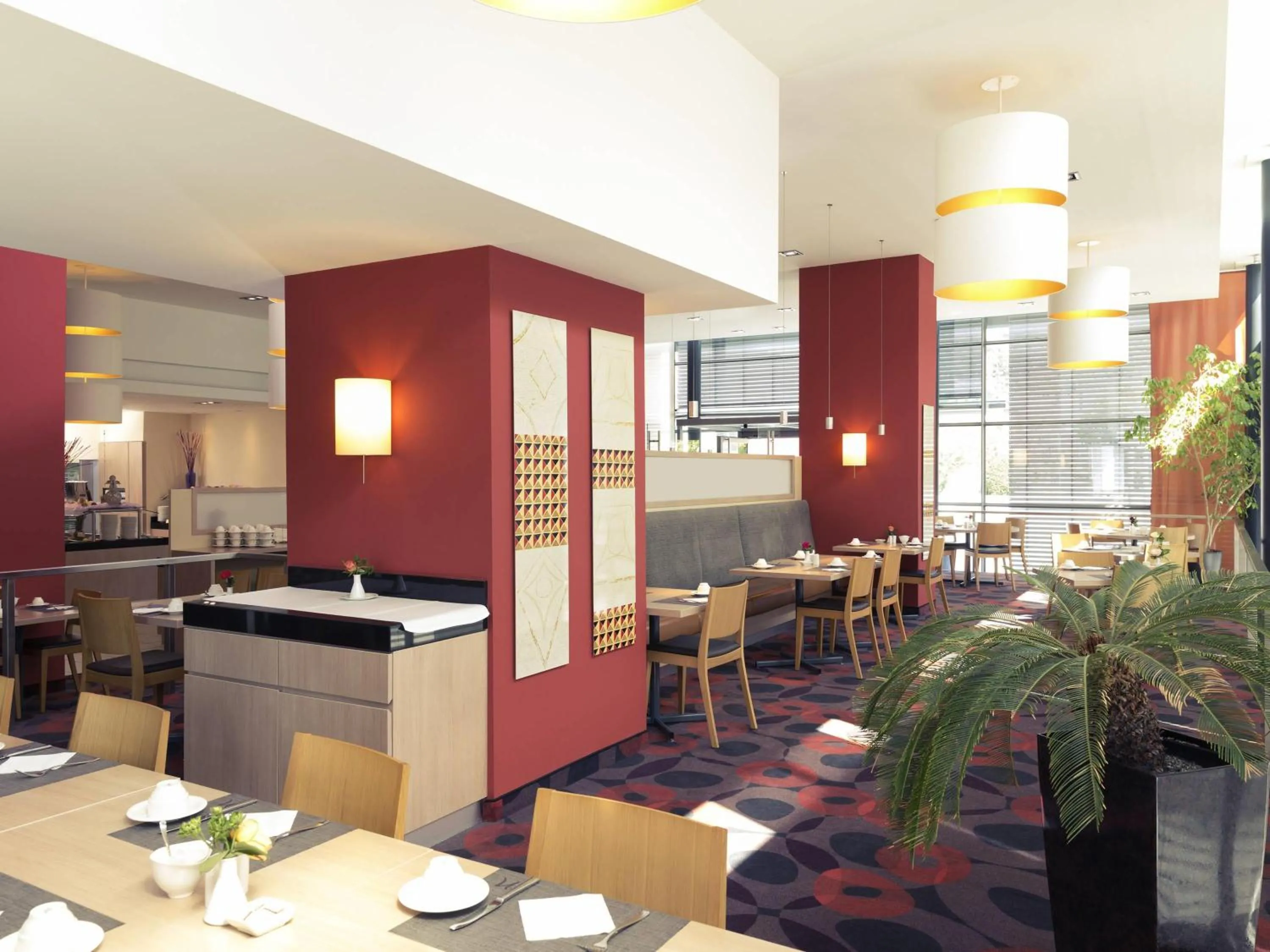 Breakfast in Mercure Hotel Freiburg am Münster