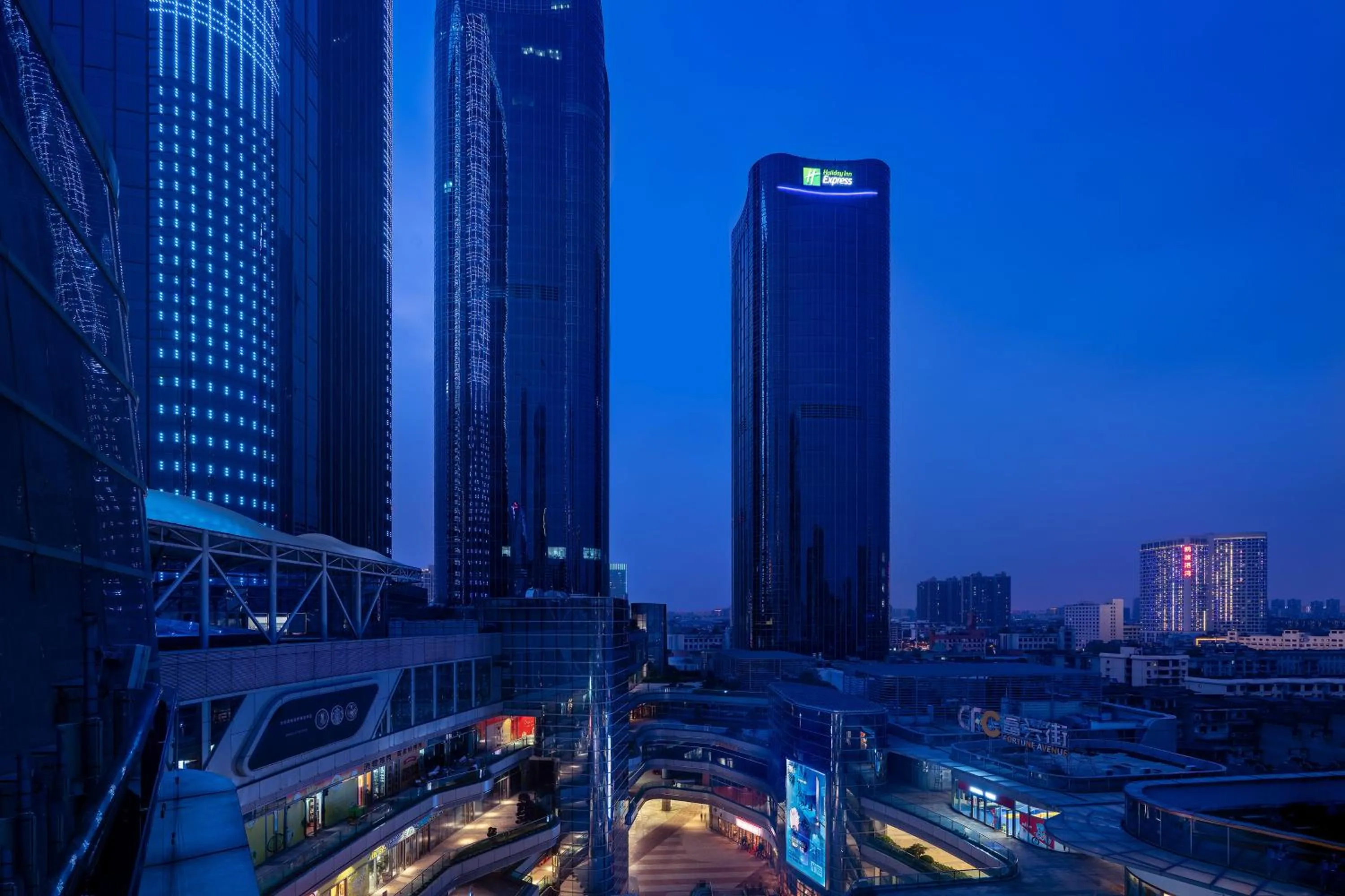 Property building in Holiday Inn Express Changsha Wuyi Plaza by IHG