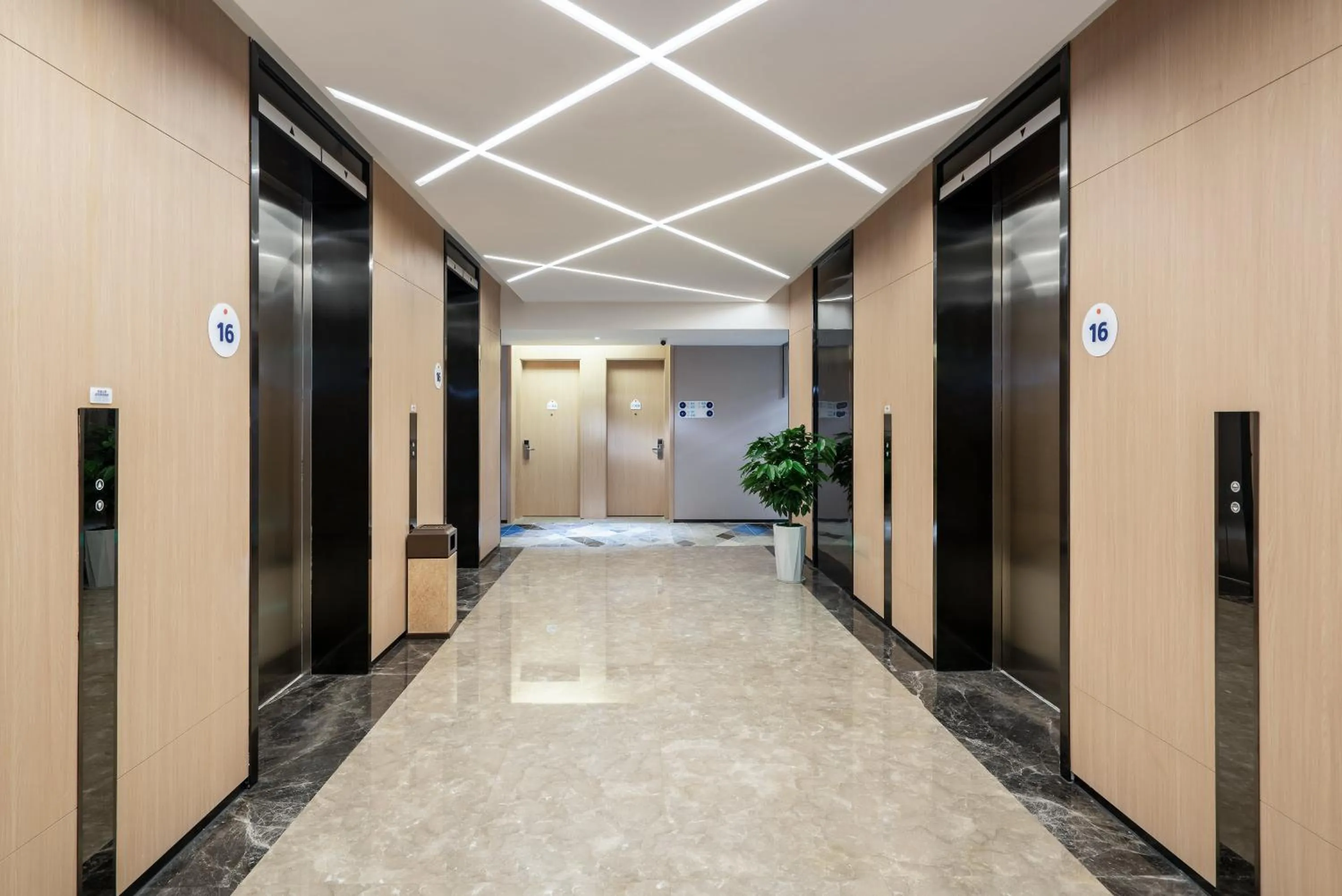 Decorative detail in Holiday Inn Express Changsha Wuyi Plaza by IHG