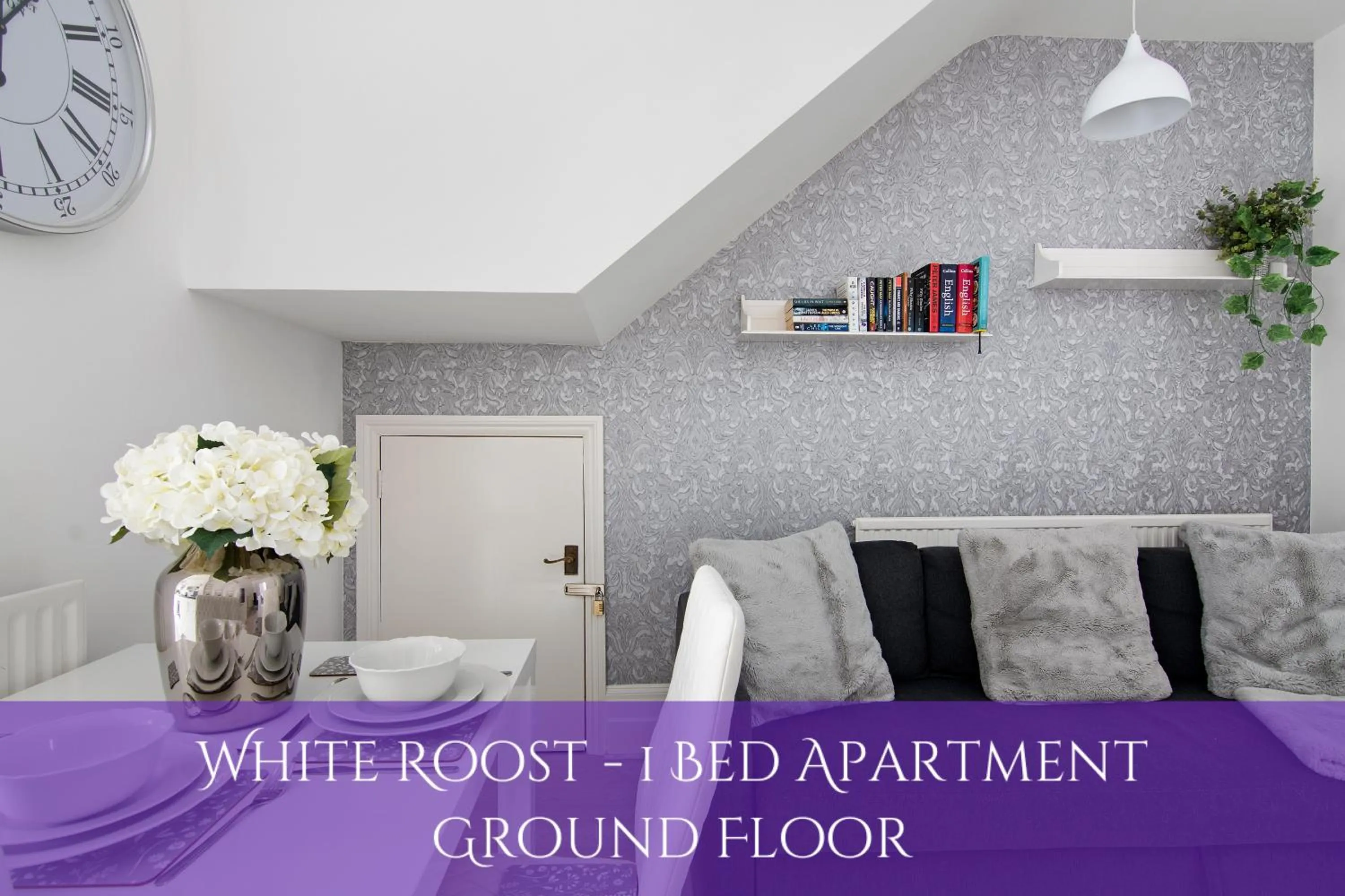 Living room in The Roost Group - Stylish Apartments