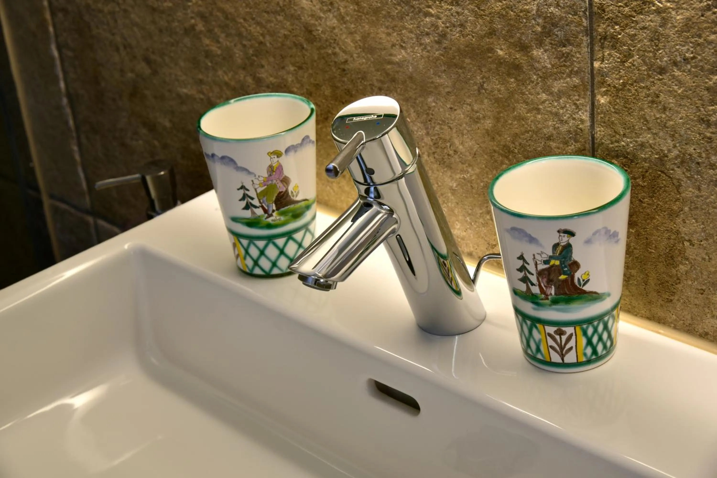 Bathroom in LANDSITZ OBERHOF petit hôtel