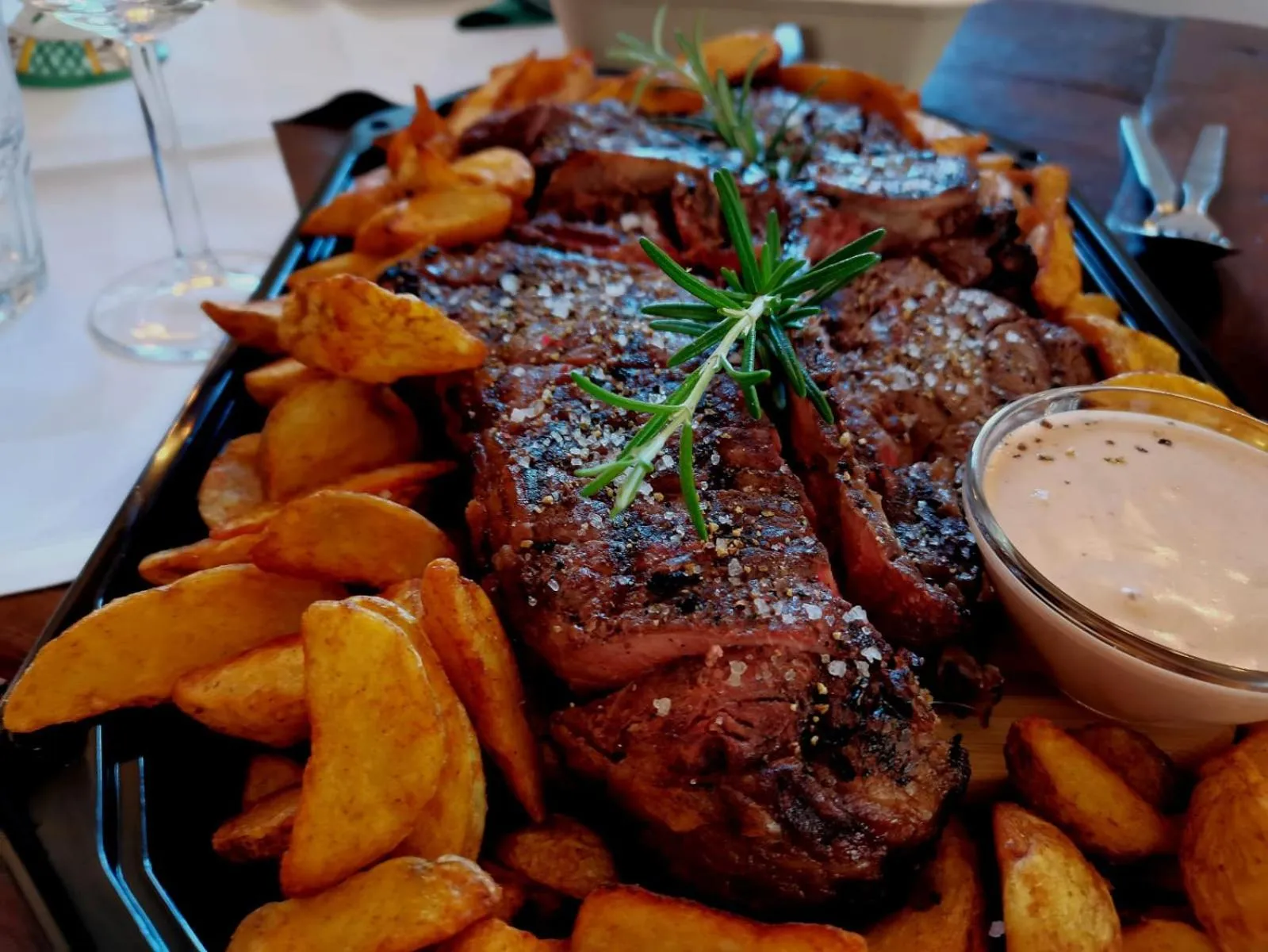 BBQ facilities in LANDSITZ OBERHOF petit hôtel