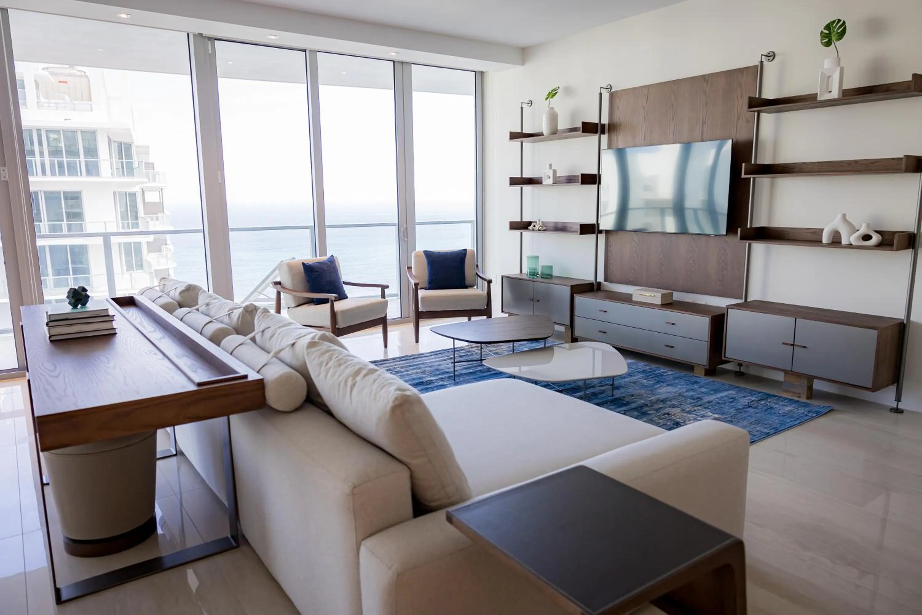 Living room in Amrit Ocean Resort & Residences Singer Island