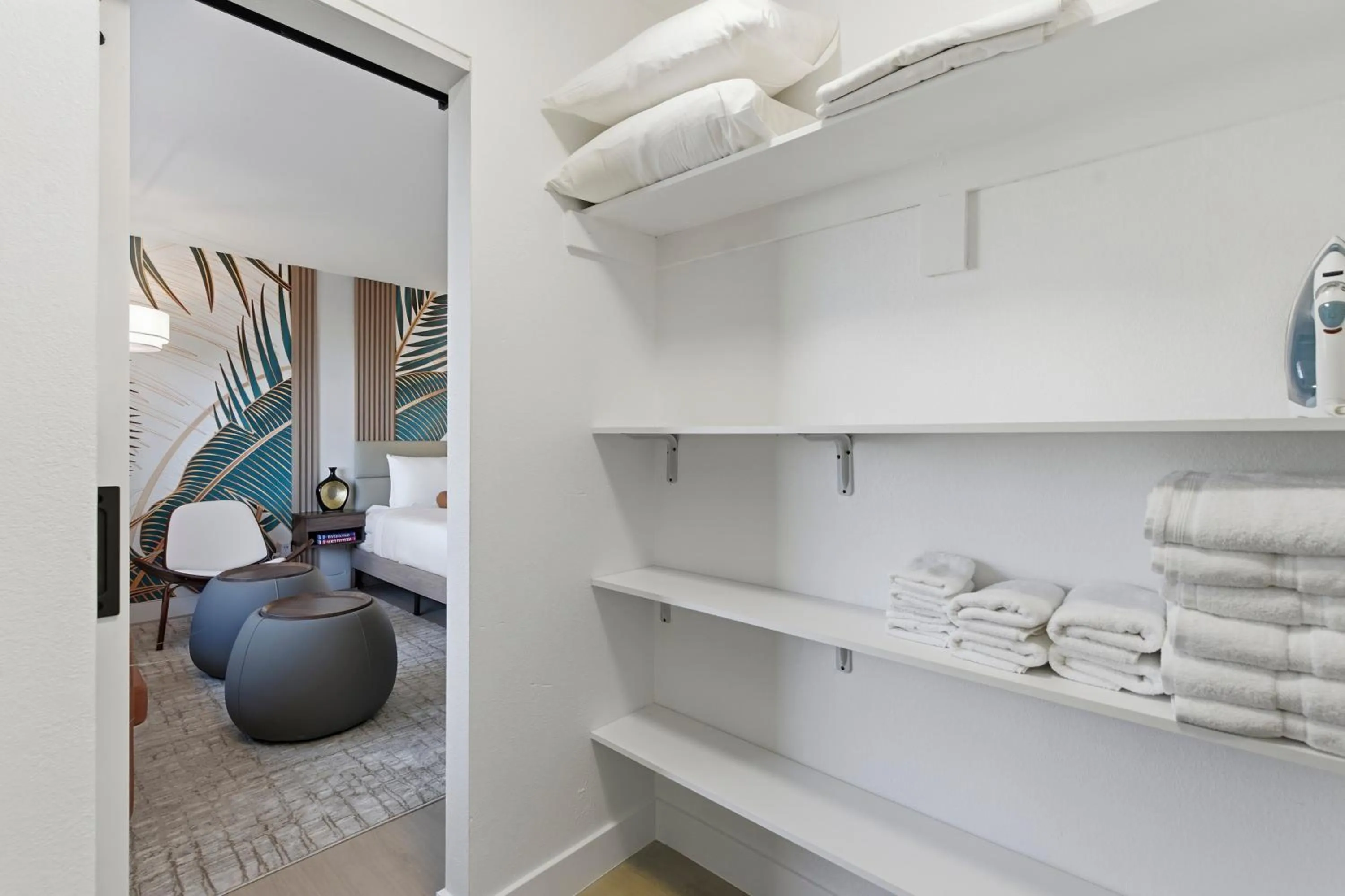 wardrobe in StripViewSuites at Jockey Club