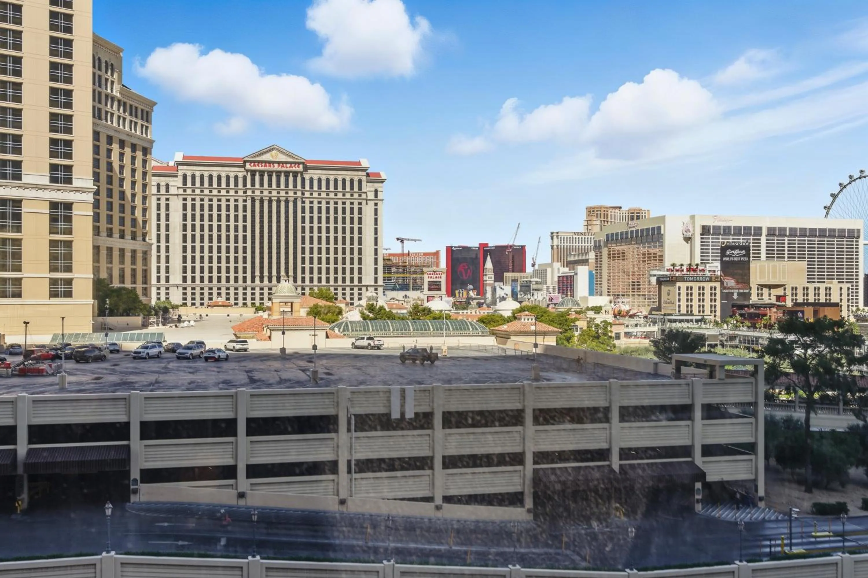 City view in StripViewSuites at Jockey Club