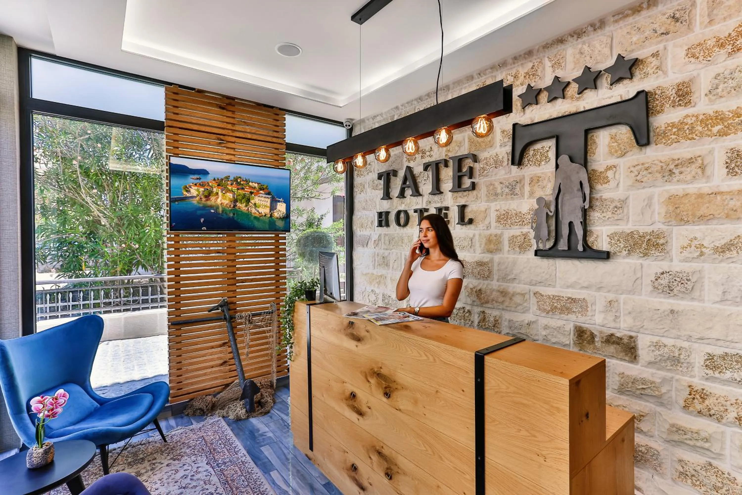Lobby or reception in Boutique Hotel Tate By Aycon