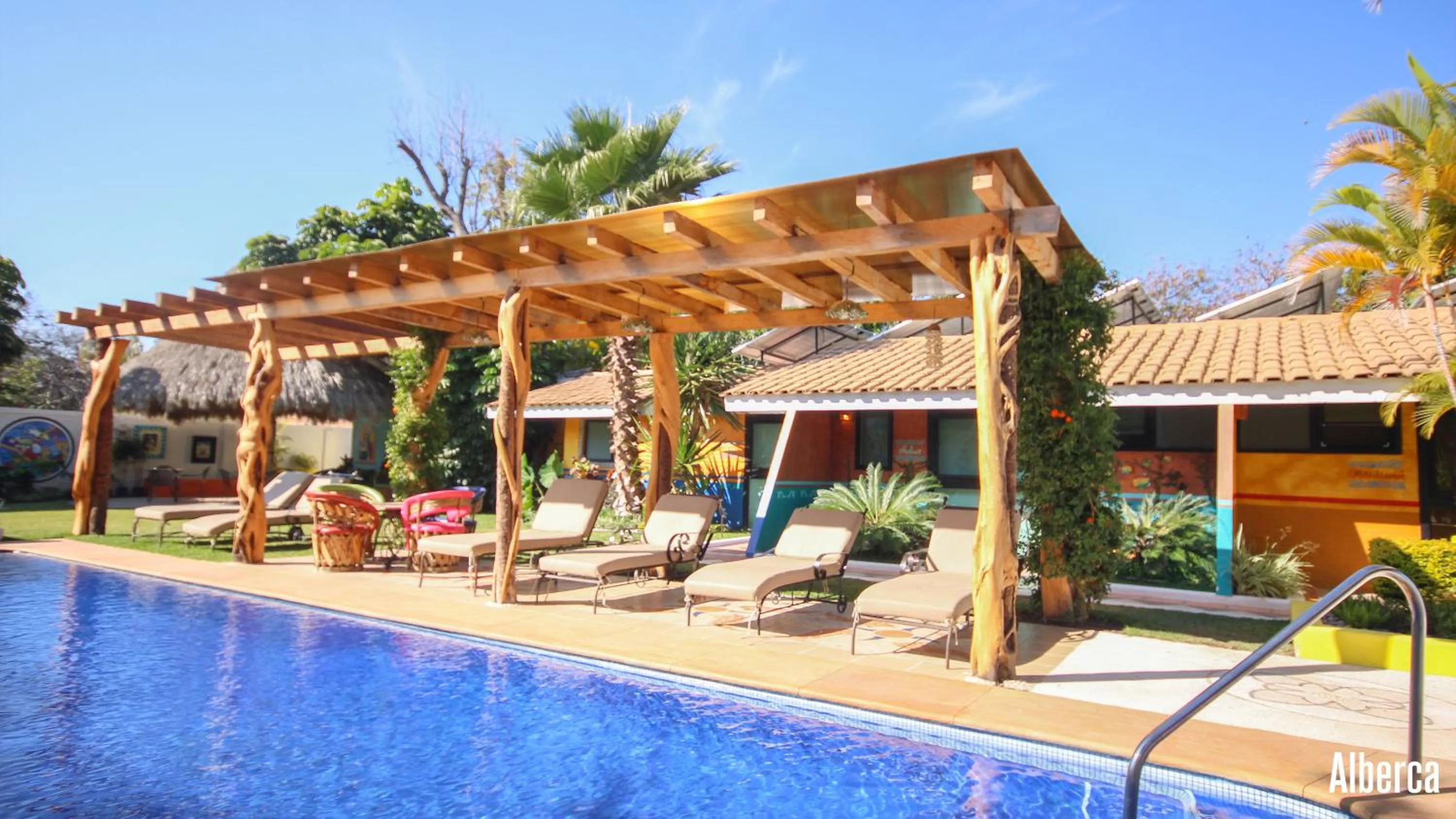 Property building in Hotel Boutique Casa Copal