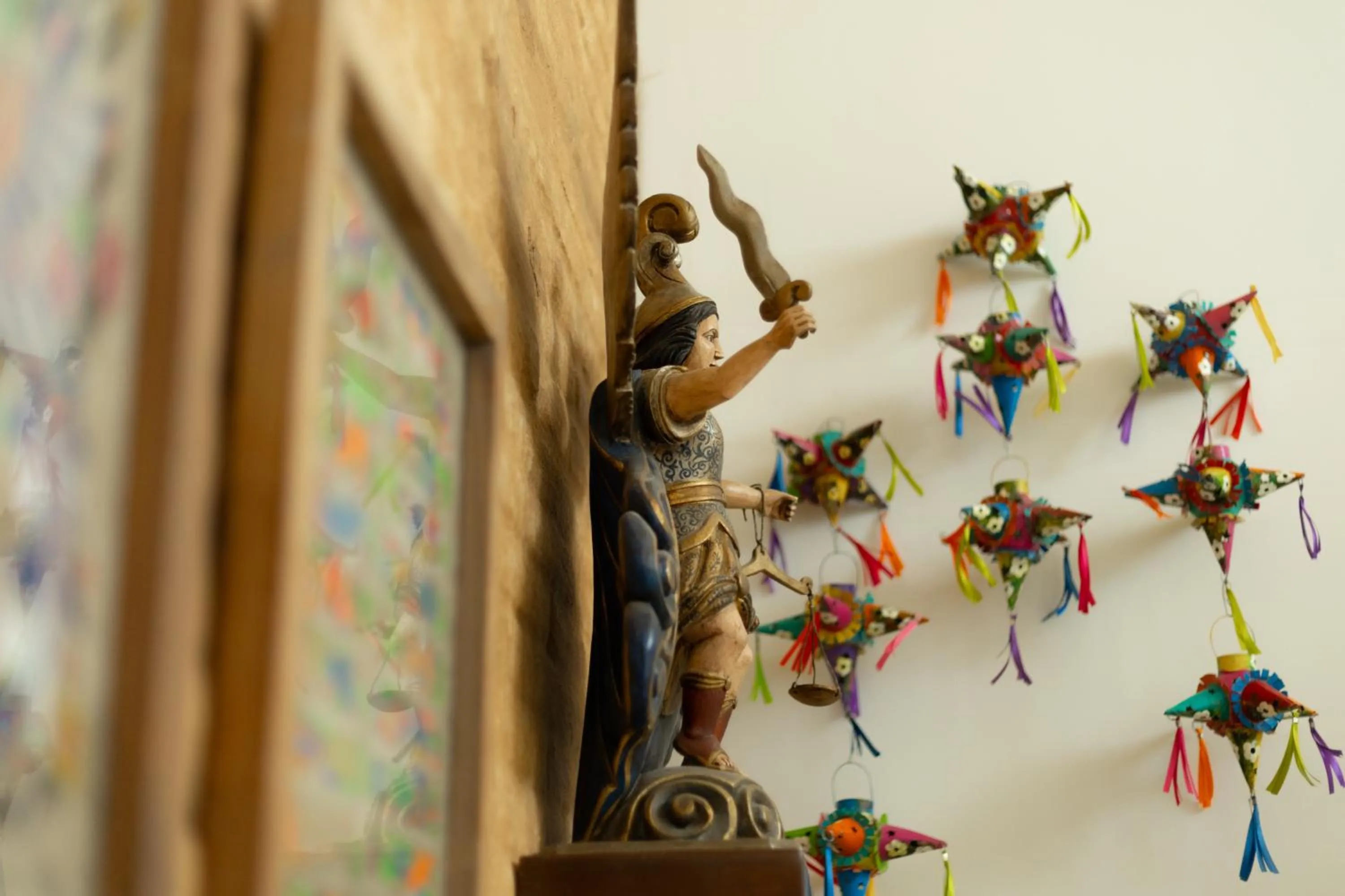 Decorative detail in Hotel Boutique Casa Copal