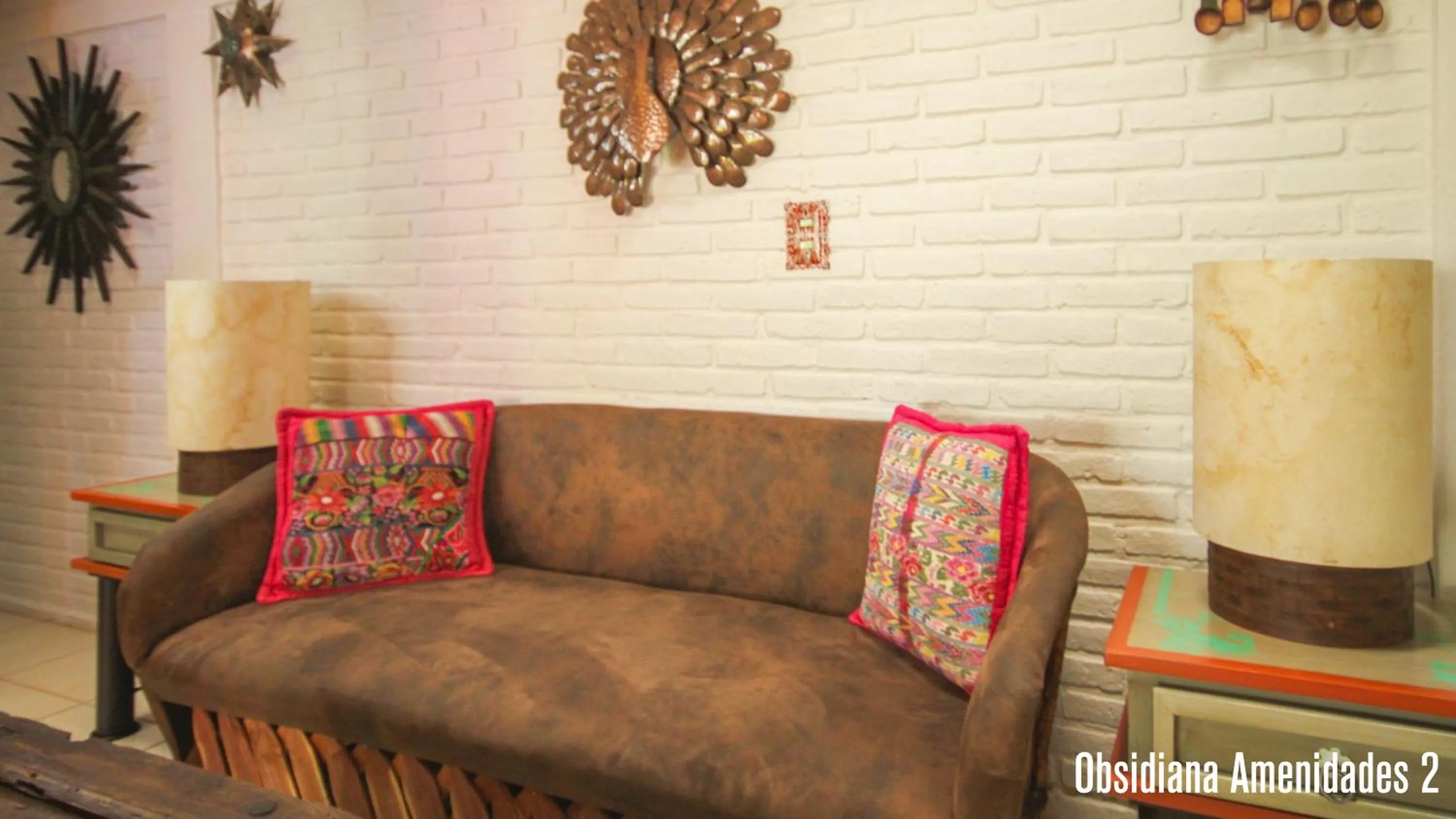 Seating area in Hotel Boutique Casa Copal