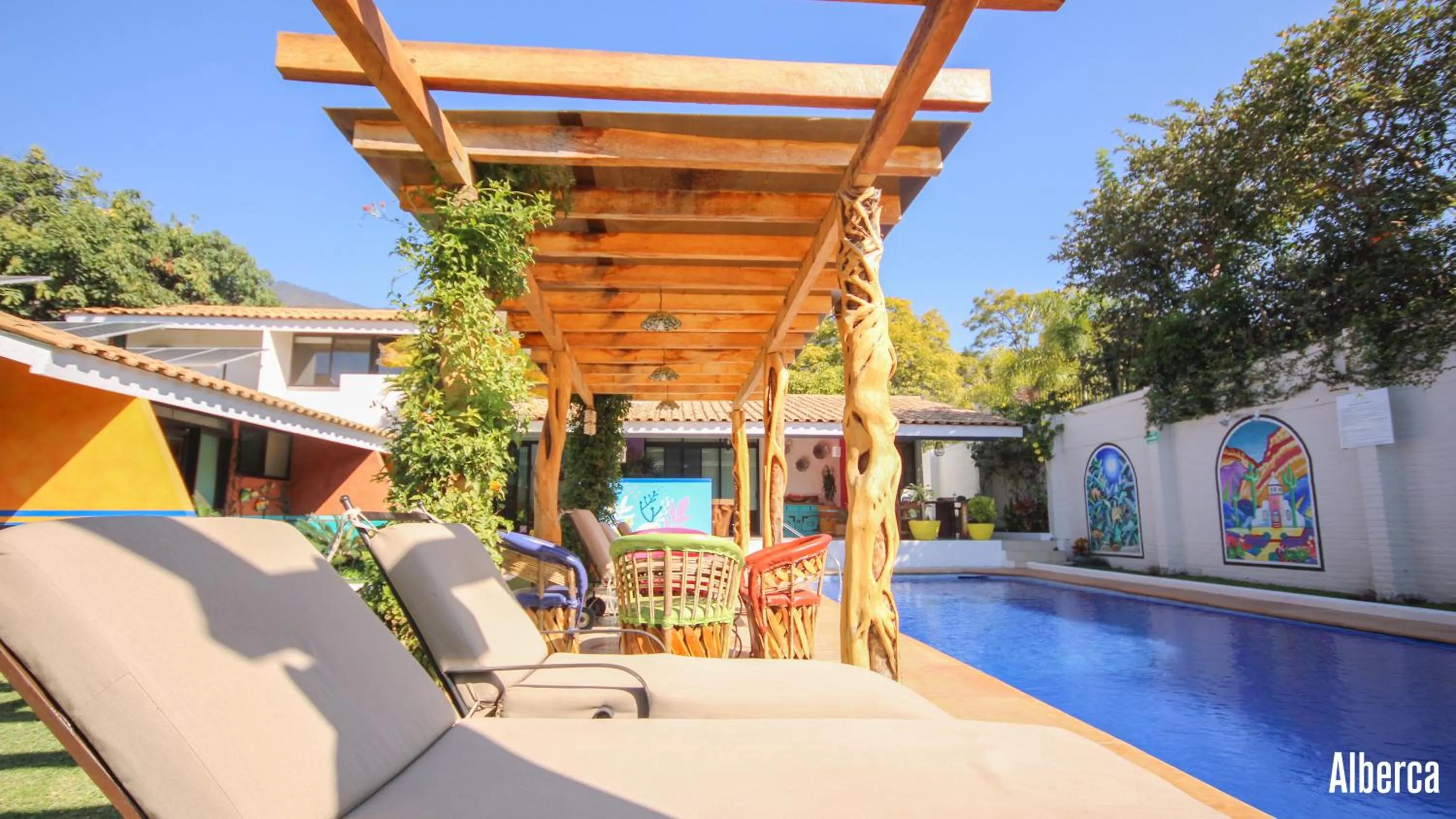 Property building in Hotel Boutique Casa Copal