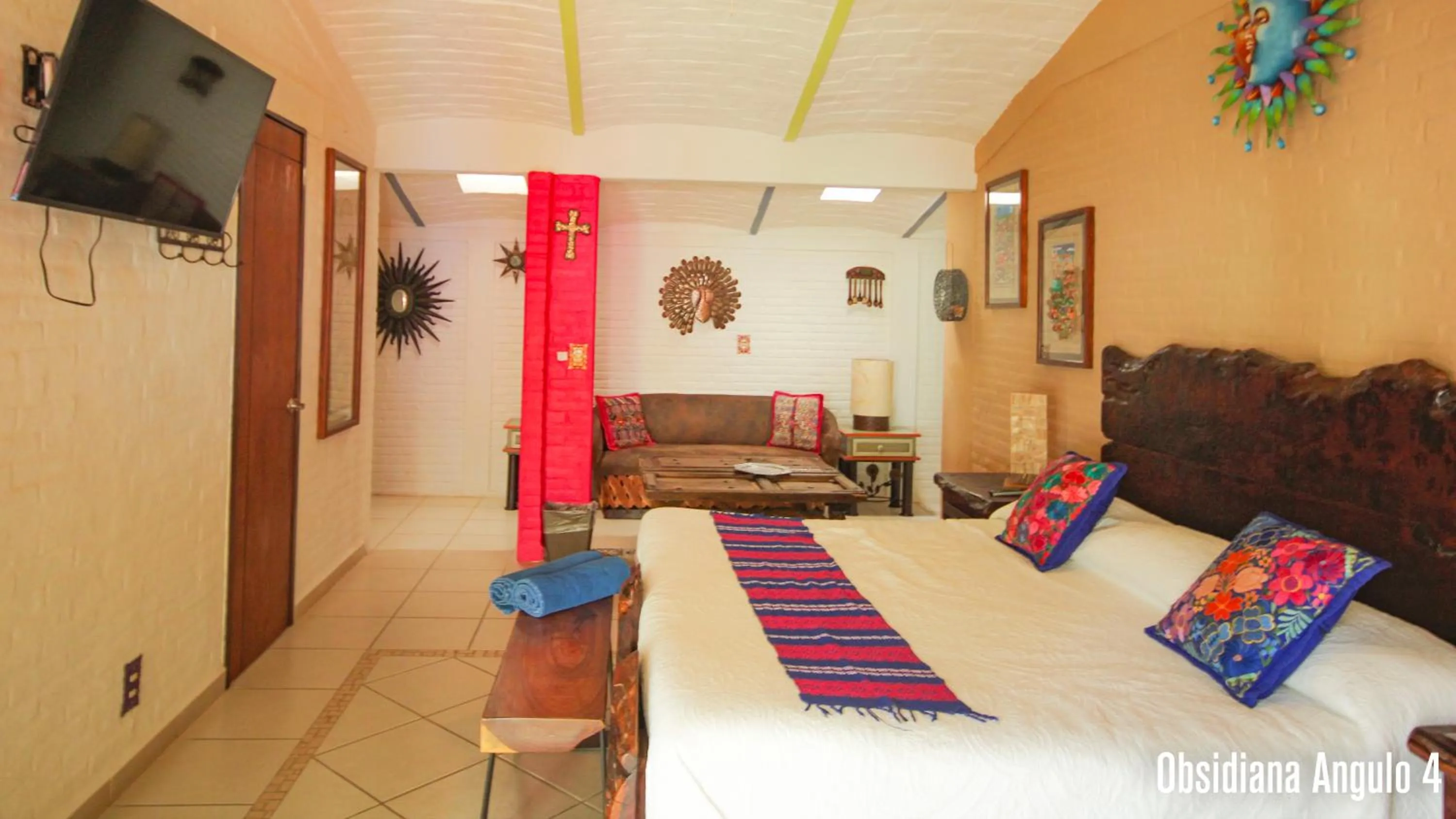 Bedroom in Hotel Boutique Casa Copal