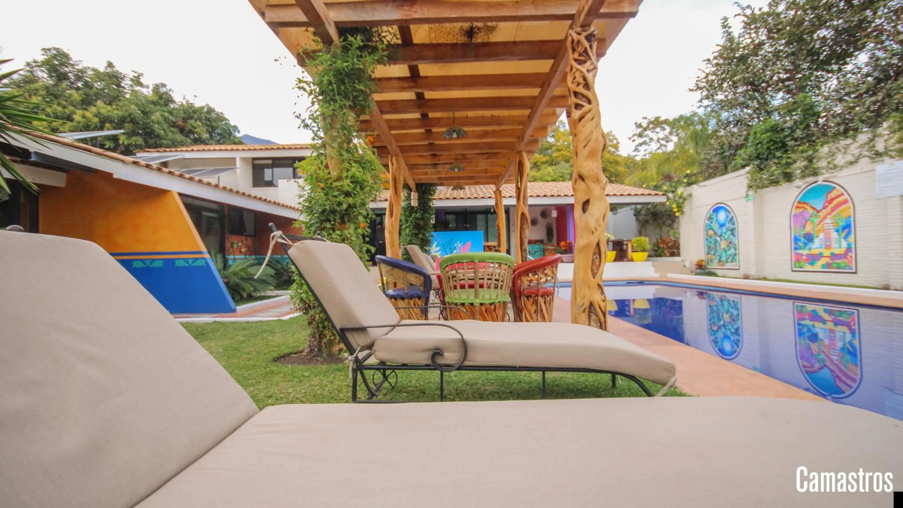Patio in Hotel Boutique Casa Copal