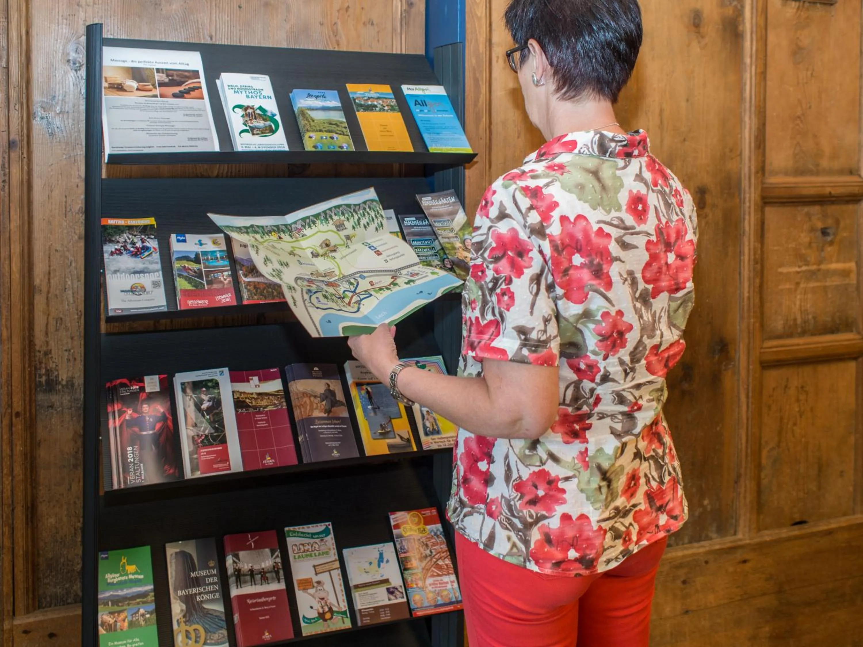 Lobby or reception in Appartement-Hotel Seespitz