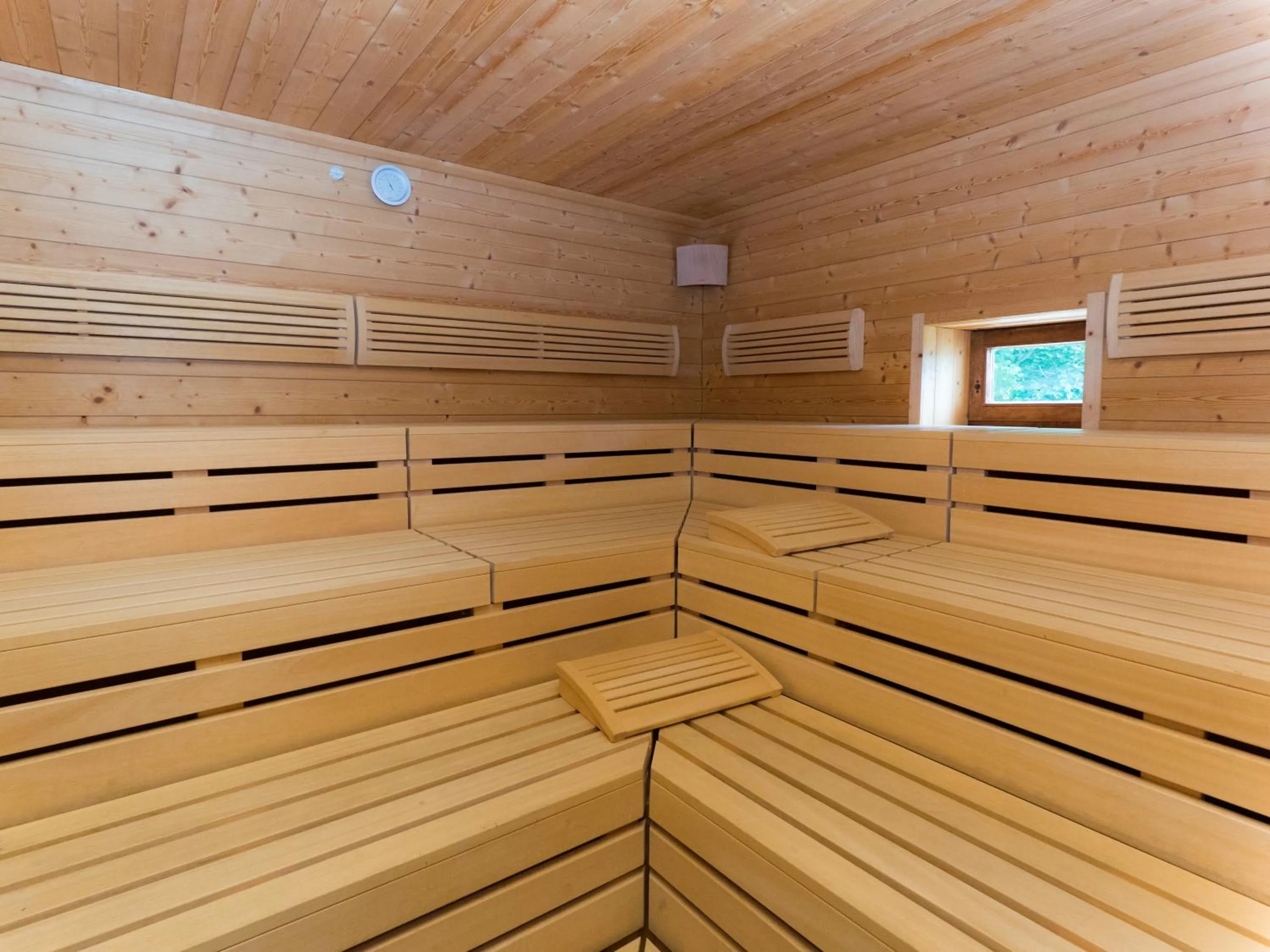 Sauna in Appartement-Hotel Seespitz