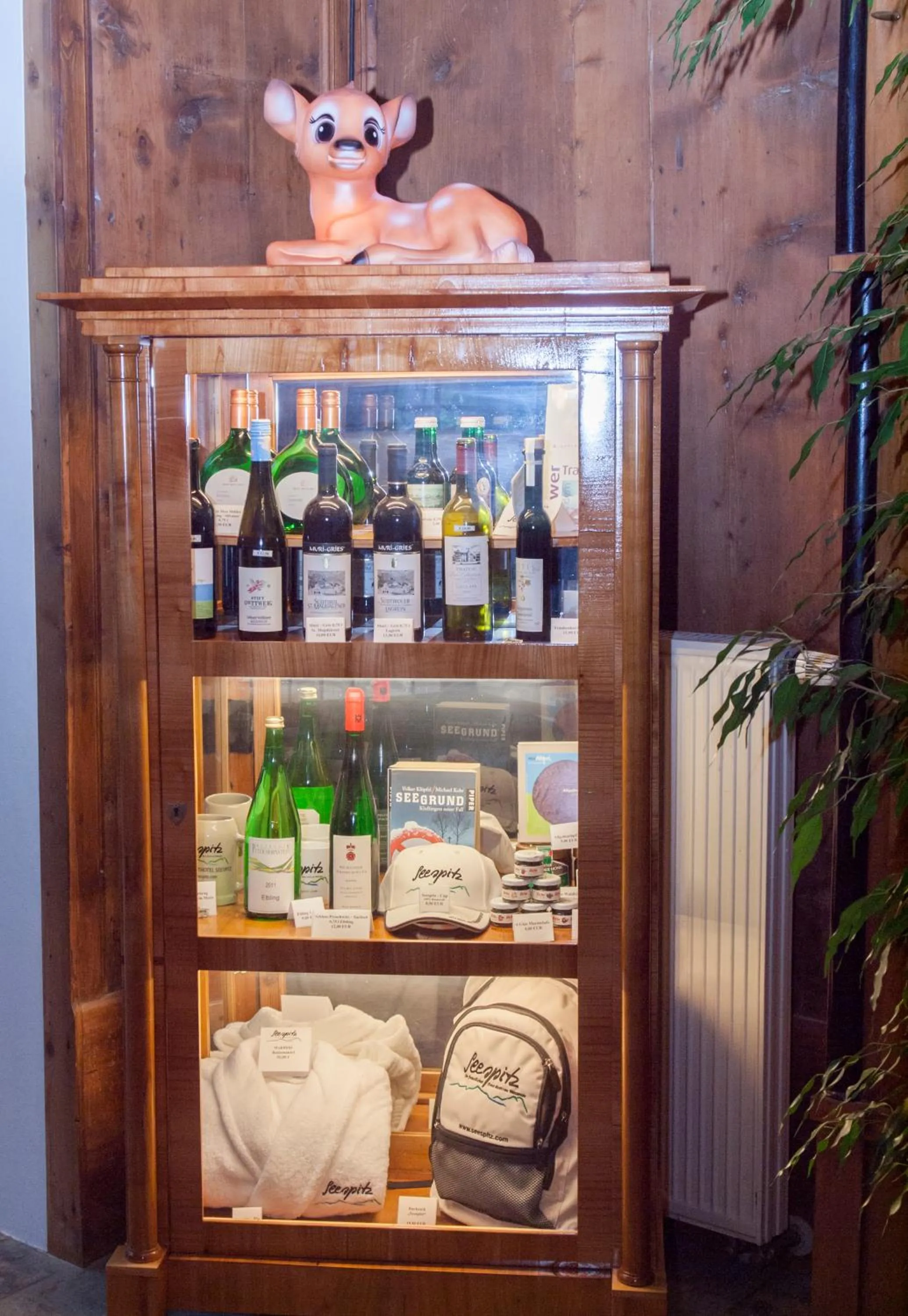 On-site shops in Appartement-Hotel Seespitz