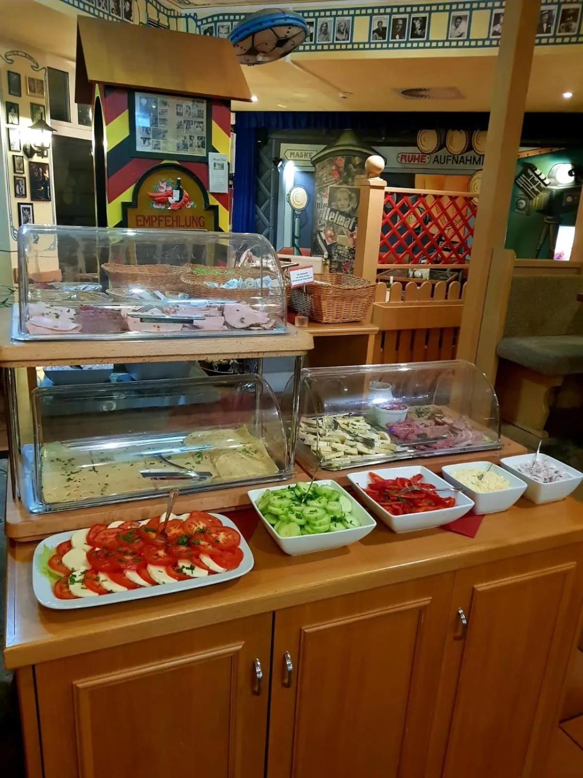 Buffet breakfast in Filmhotel Lili Marleen