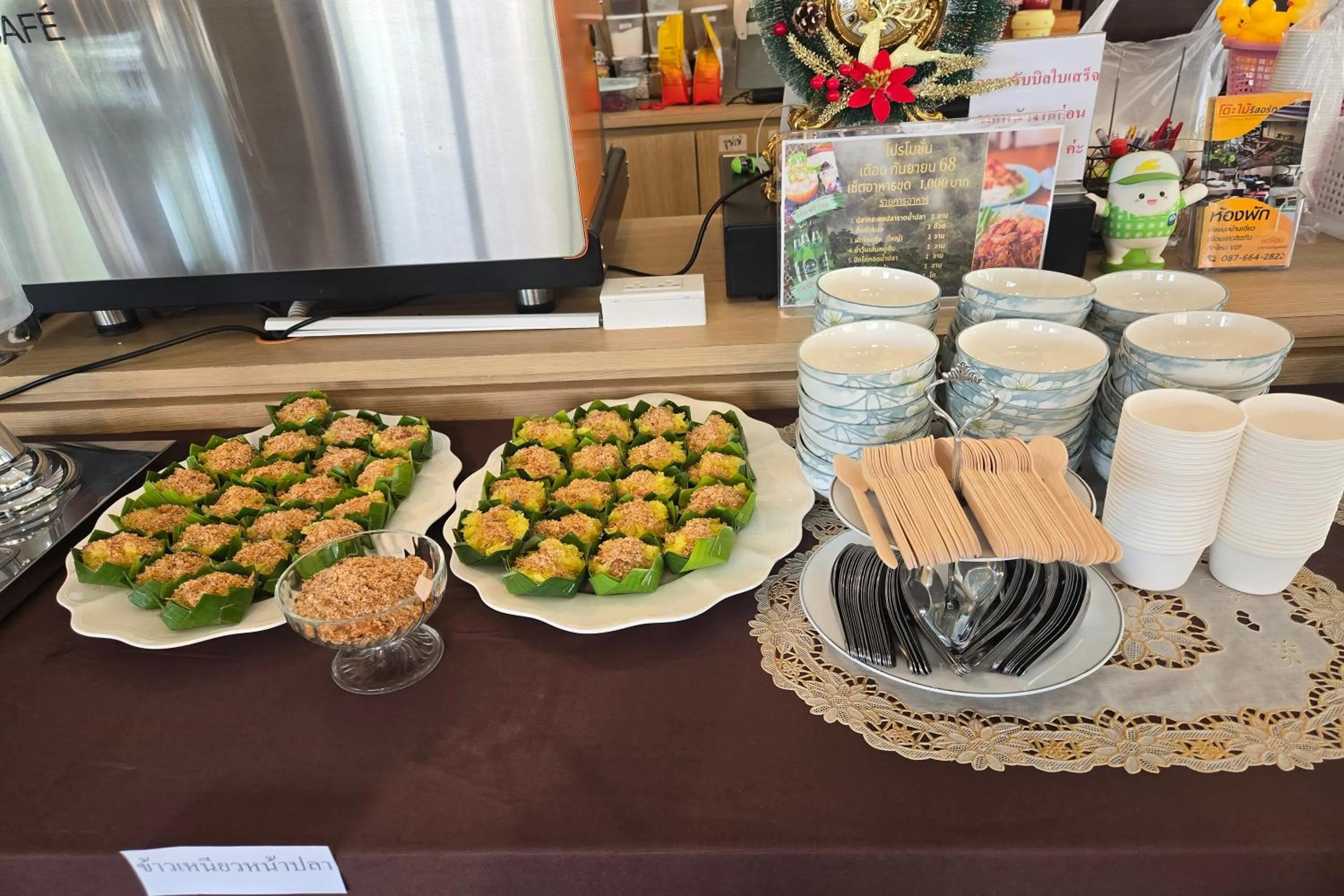 Breakfast in Tho Mai Resort