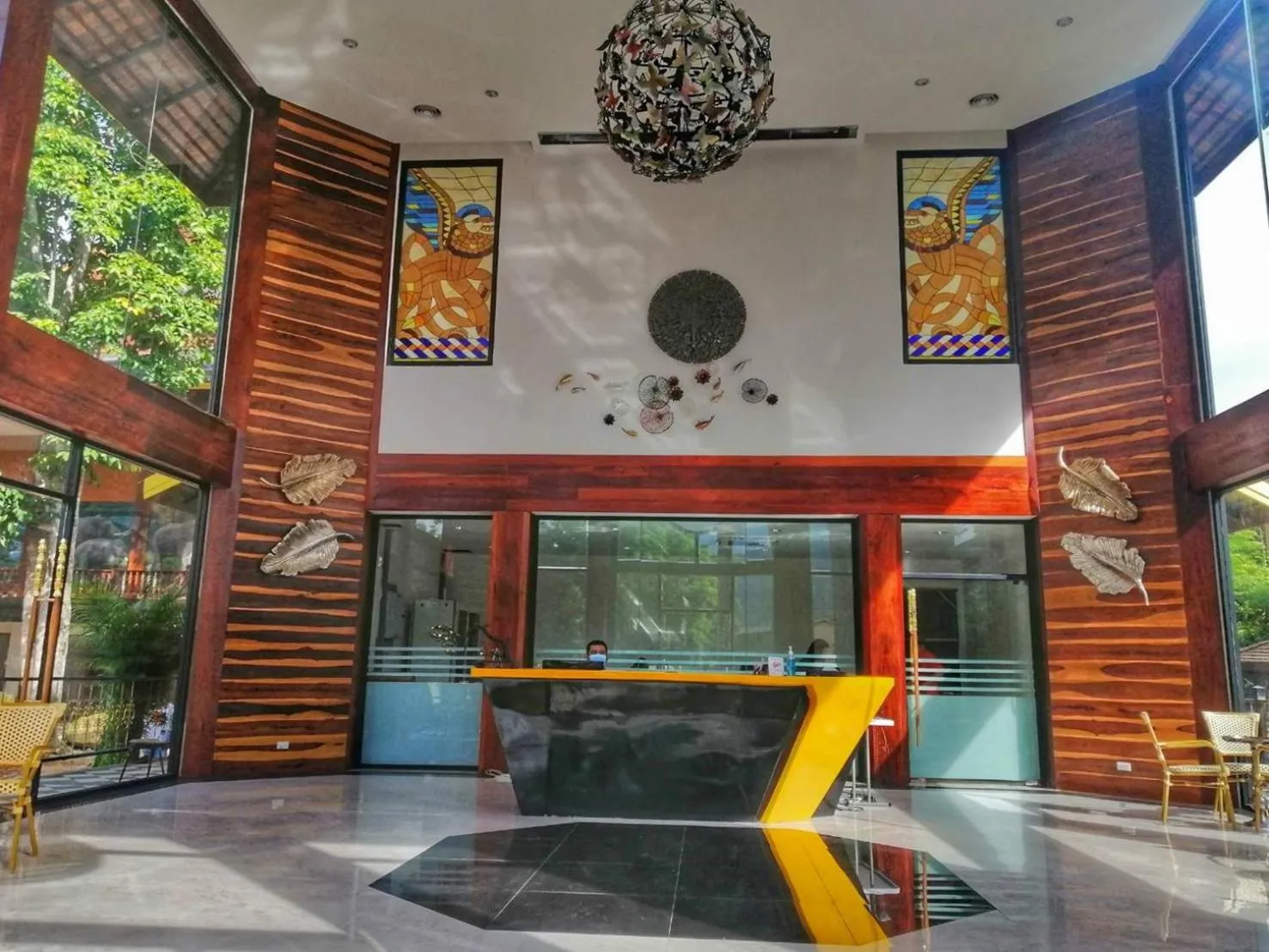 Lobby or reception in Phumontra Resort Nakhon Nayok