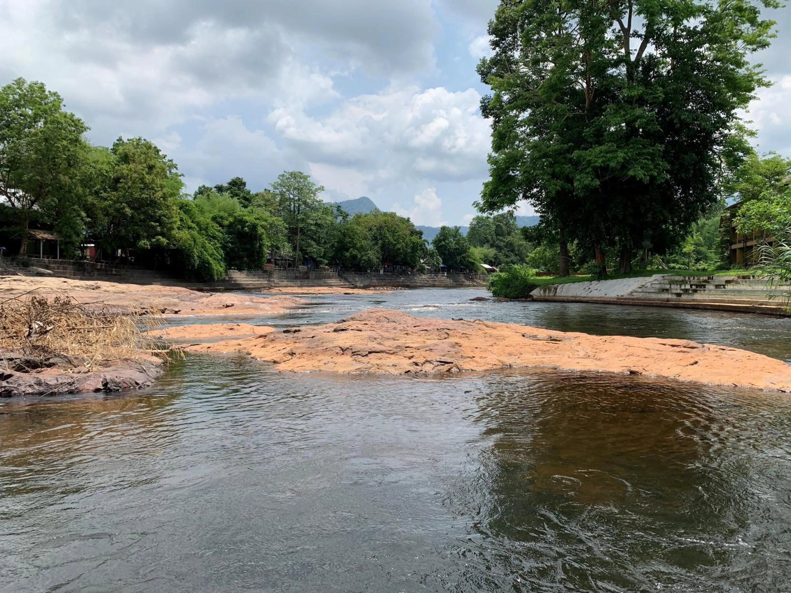 Natural landscape in Phumontra Resort Nakhon Nayok