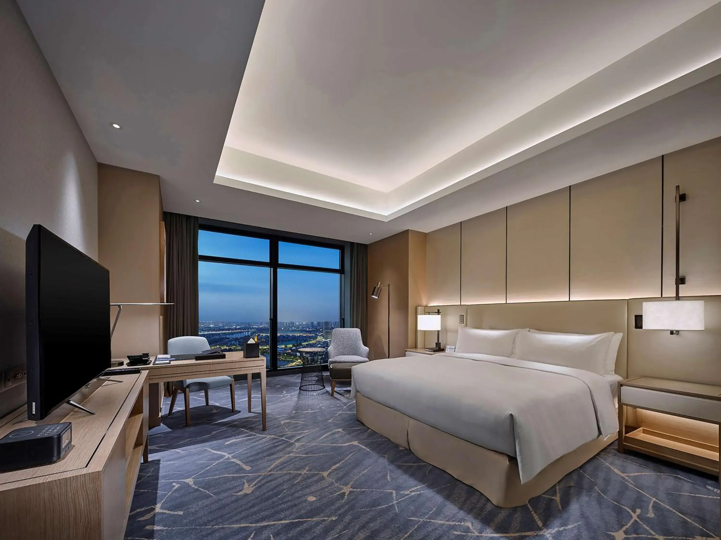 King Room - High Floor in Hilton Beijing Tongzhou King Room - High Floor in Hilton Beijing Tongzhou