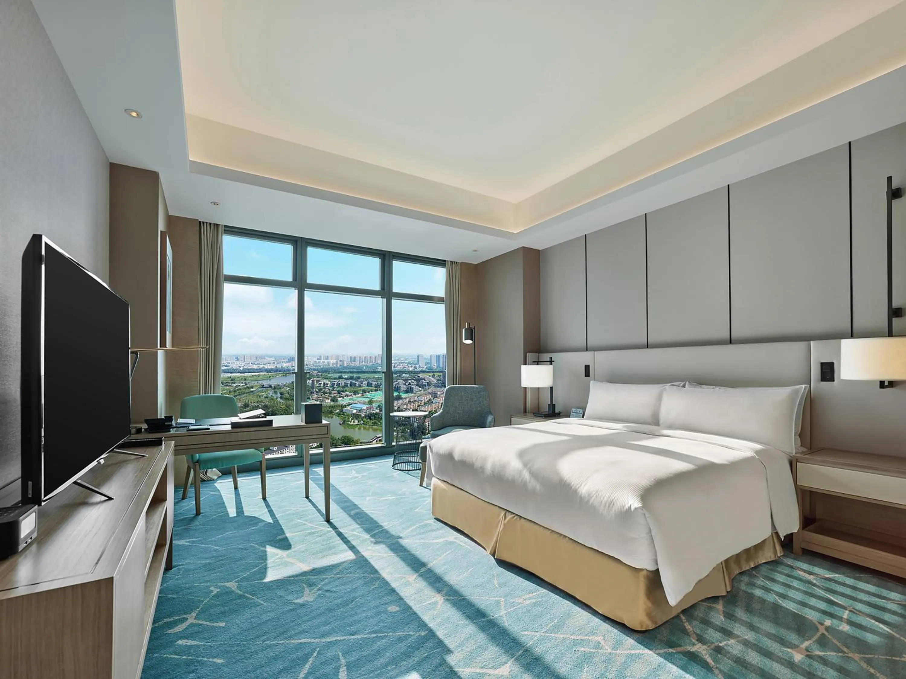 Bedroom, Bed in Hilton Beijing Tongzhou