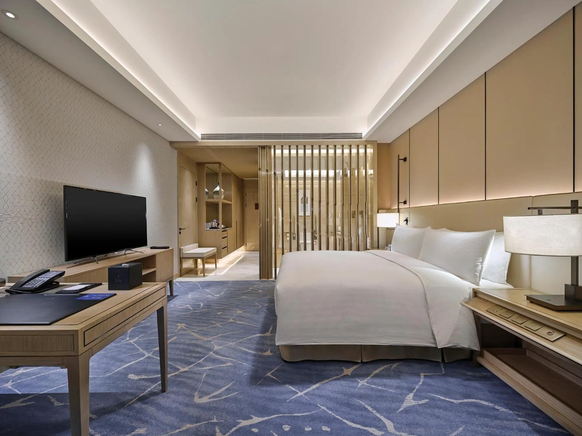 Bed in Hilton Beijing Tongzhou