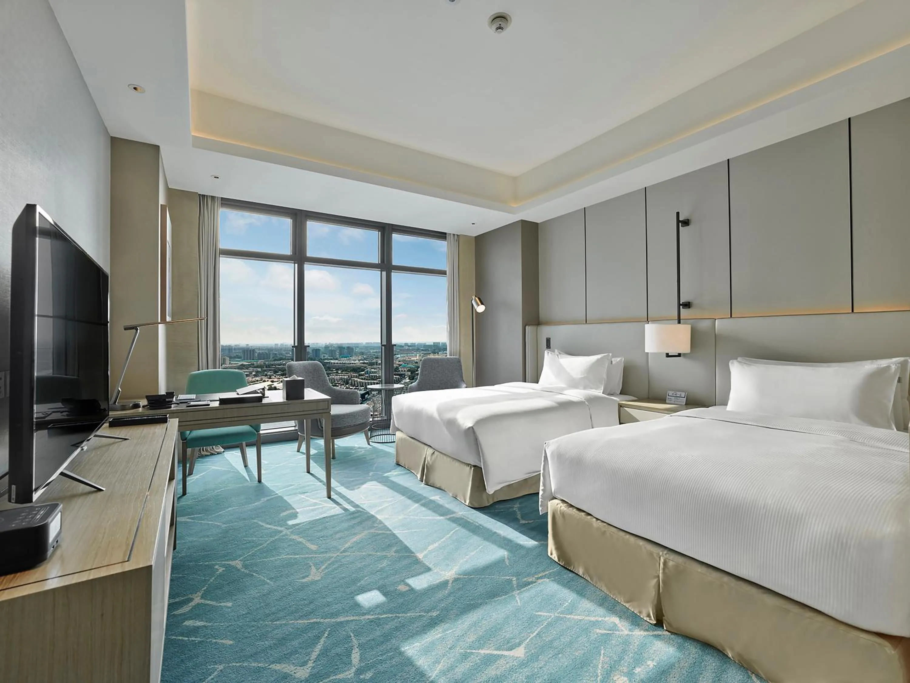 Bedroom, Bed in Hilton Beijing Tongzhou